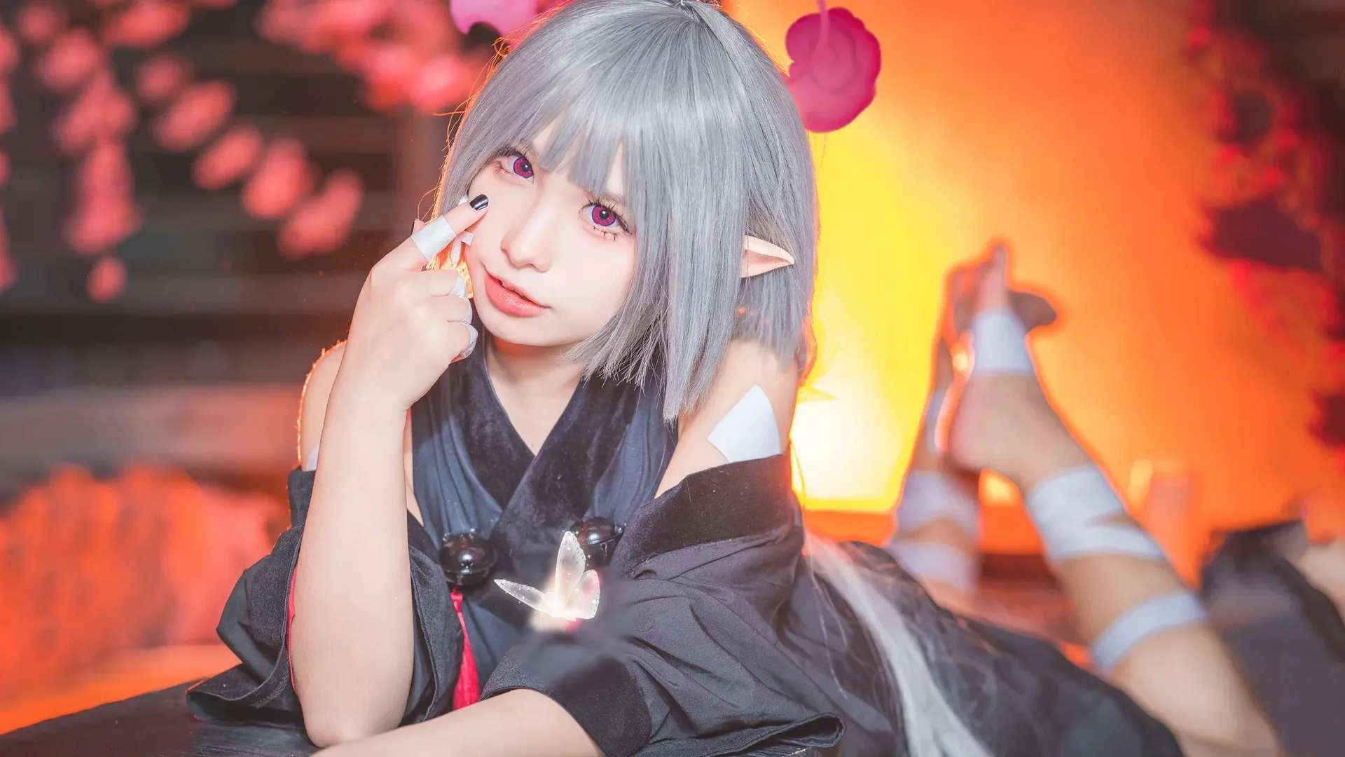 【箭吹シュロ コスプレ】『ブルーアーカイブ』危険なオーラを纏う獄卒 - 2 枚目