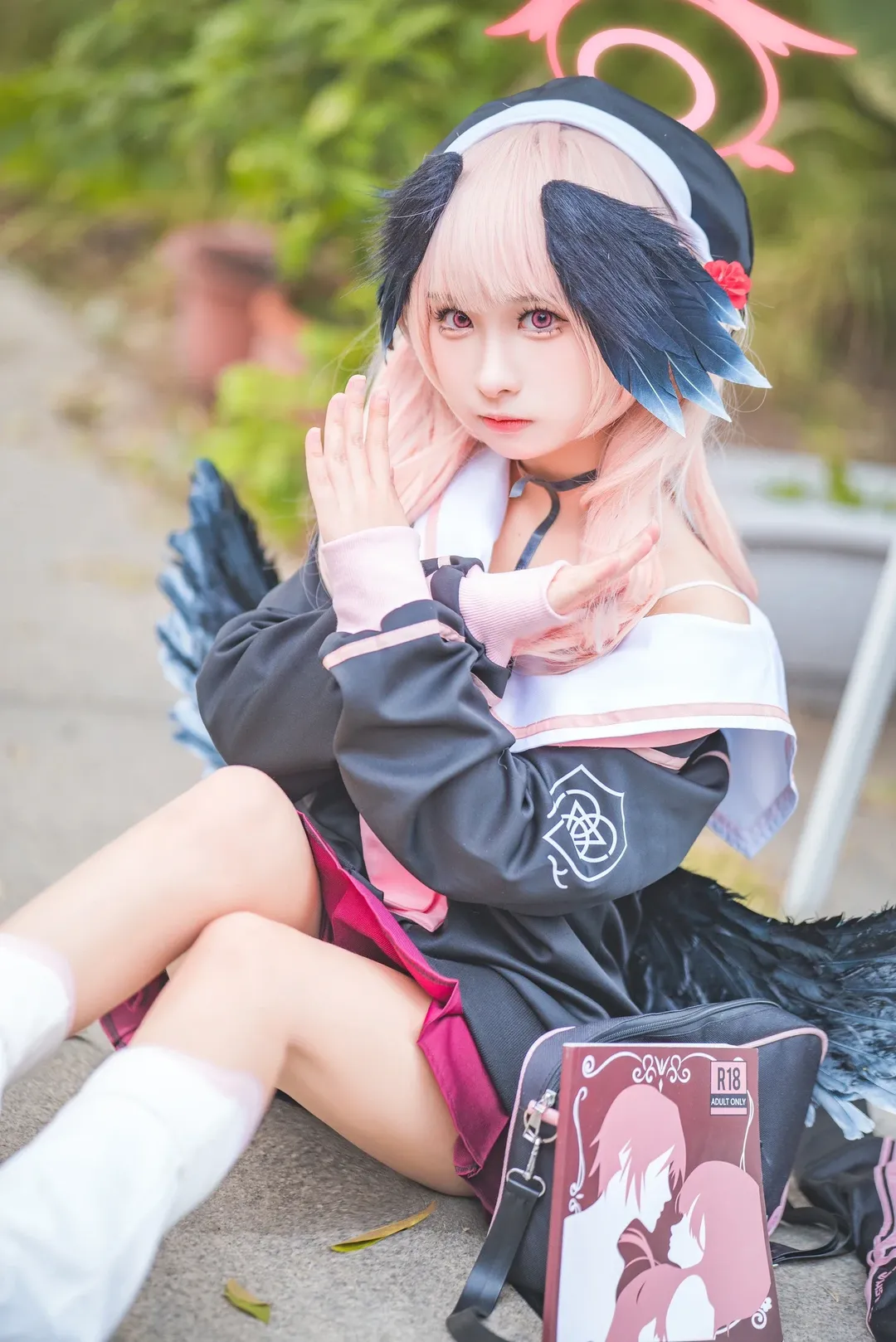 【下江小春cos】蔚蓝档案里那只傲娇的“没收”小恶魔 - 第 2 张