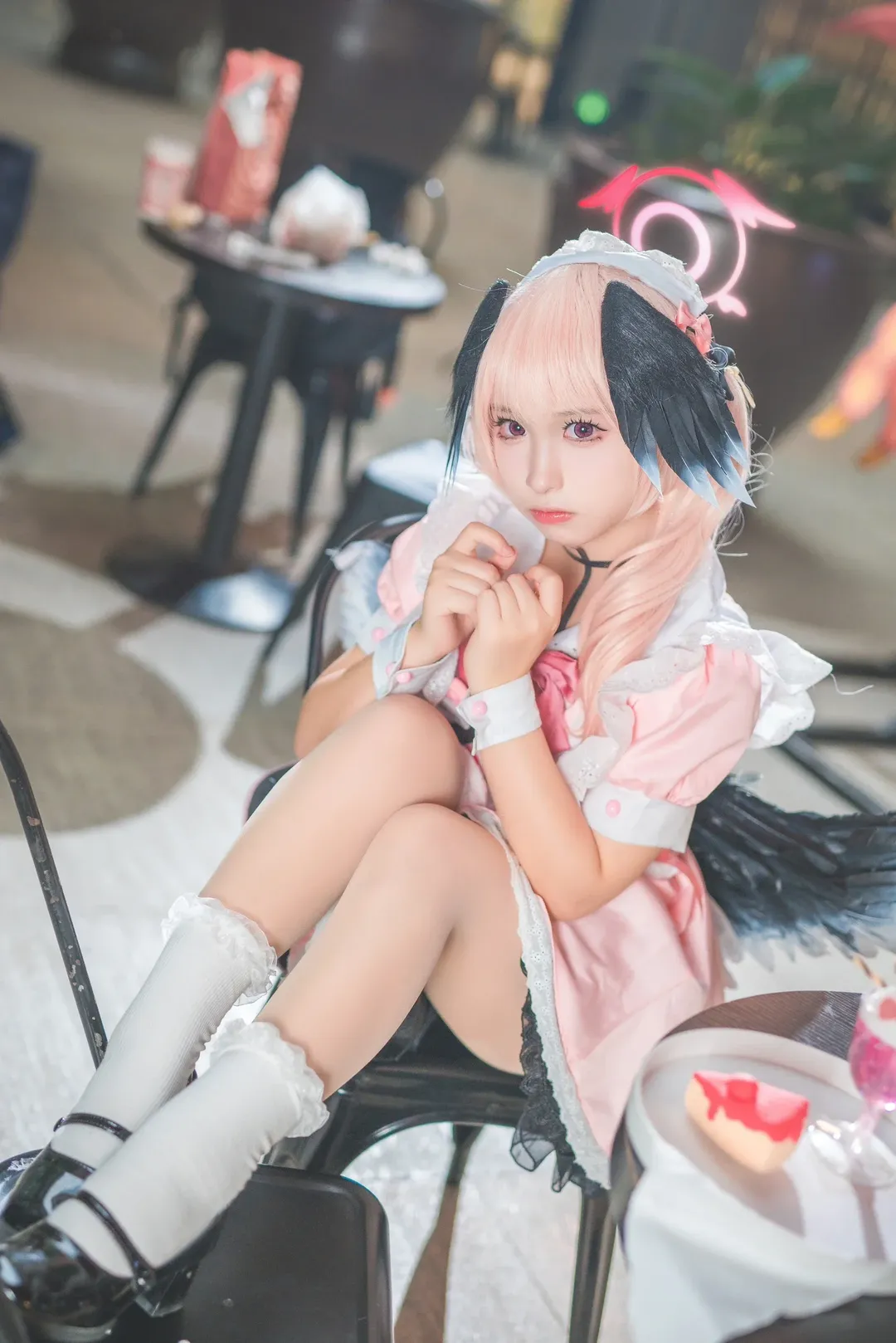 【下江小春cos】蔚蓝档案里的粉红午后时光 - 第 3 张