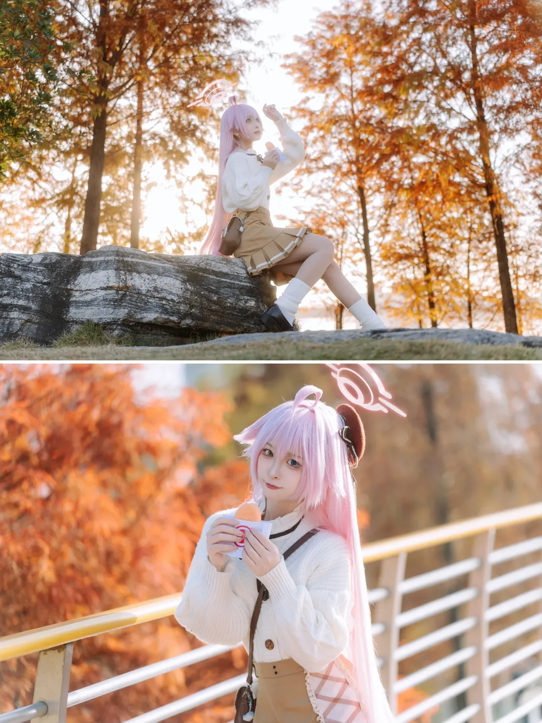 【小鸟游星野cos】秋日九龙湖落羽杉下的星野 - 第 6 张