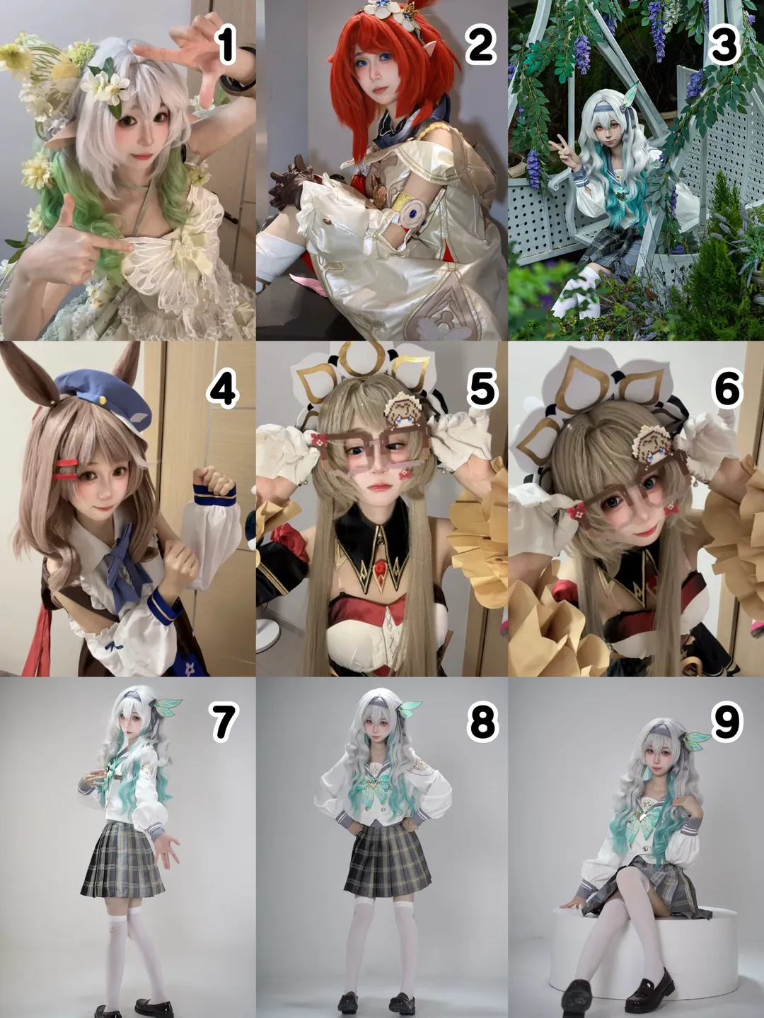 【納西妲cos】原神與崩壞：星穹鐵道的限時籤繪 - 第 2 張