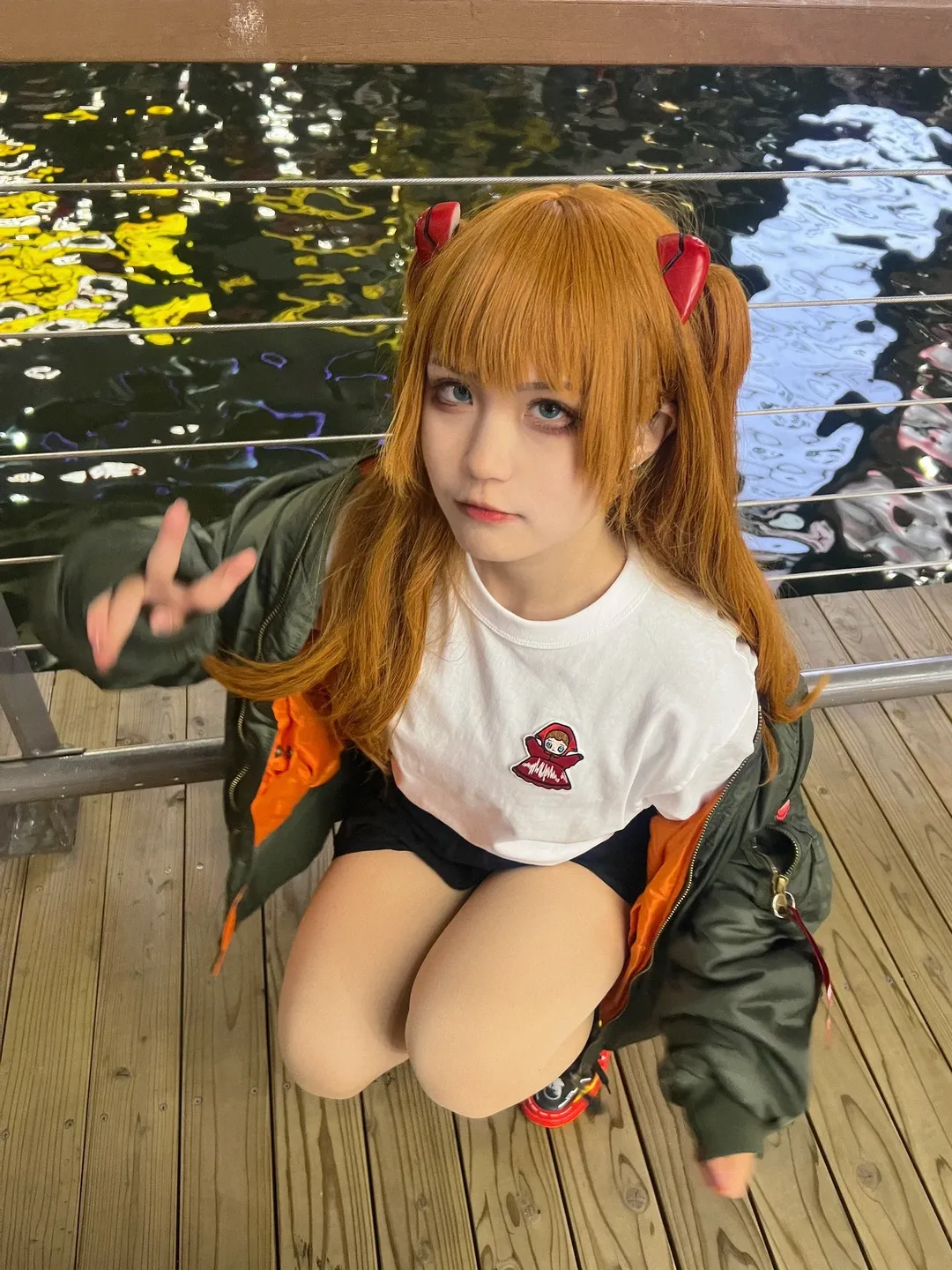 【明日香cos】新世纪福音战士的大阪随拍日常
