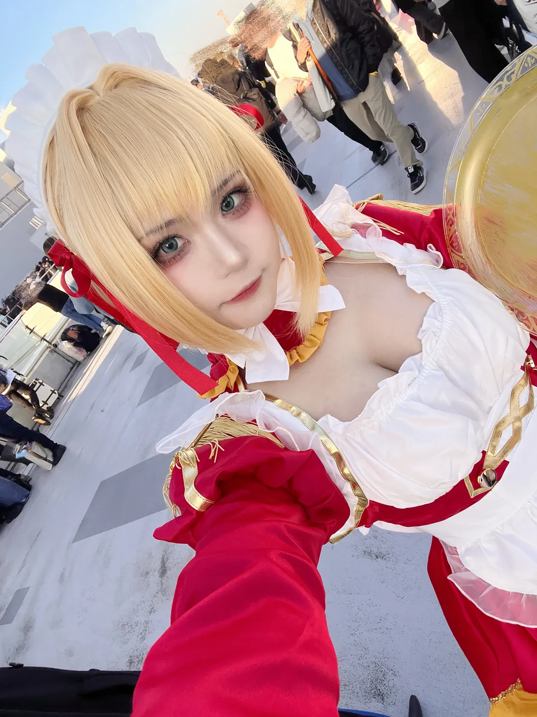 【尼禄cos】C107现场，FGO罗马之花直出