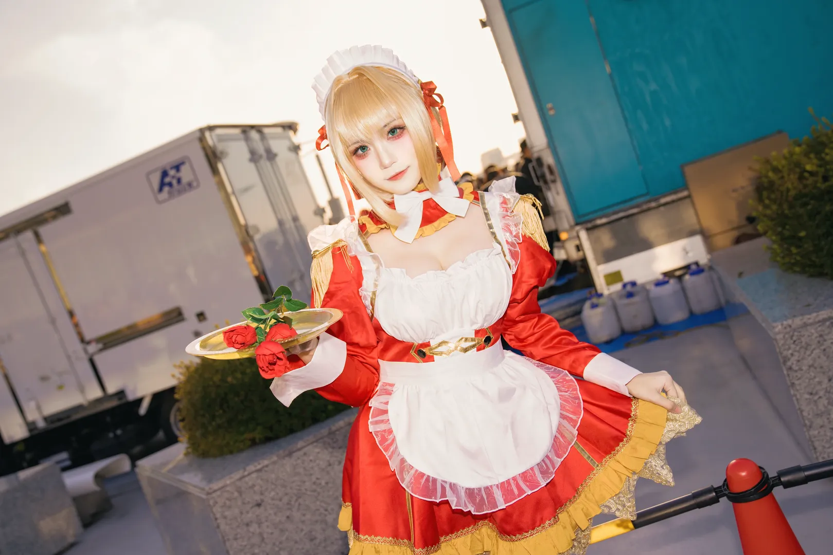 【尼禄cos】Fate/Grand Order，人生首次C107漫展场照