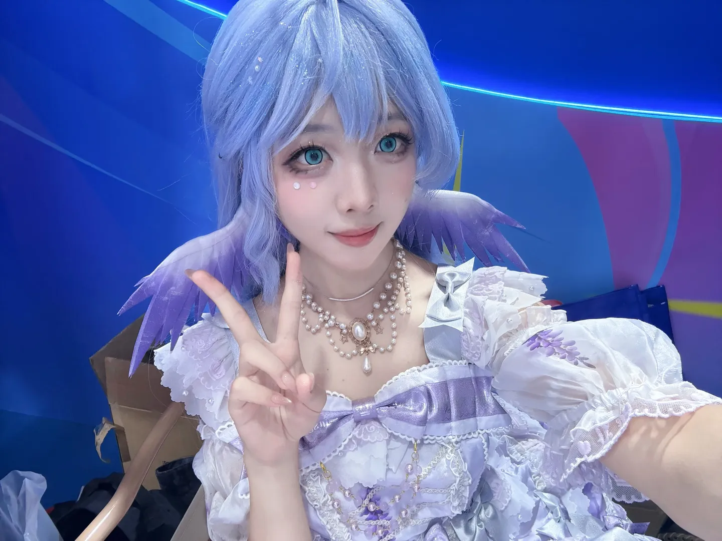 【知更鸟cos】崩坏星穹铁道，以Lolita风格自搭出的小鸟造型