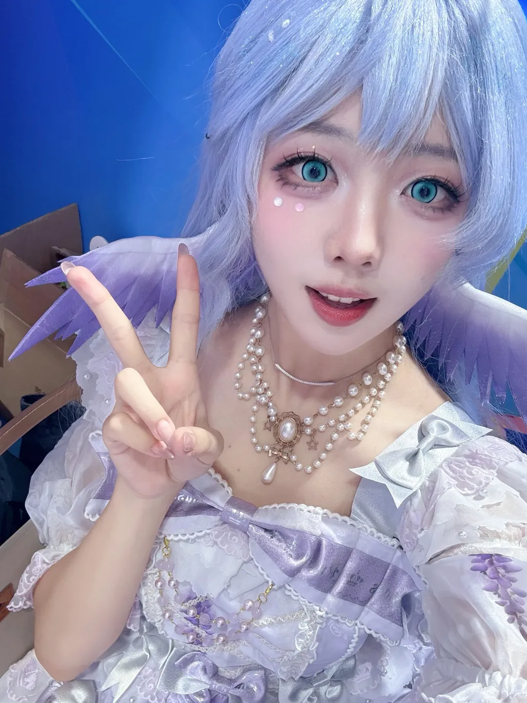 【知更鸟cos】崩坏星穹铁道，以Lolita风格自搭出的小鸟造型 - 第 3 张