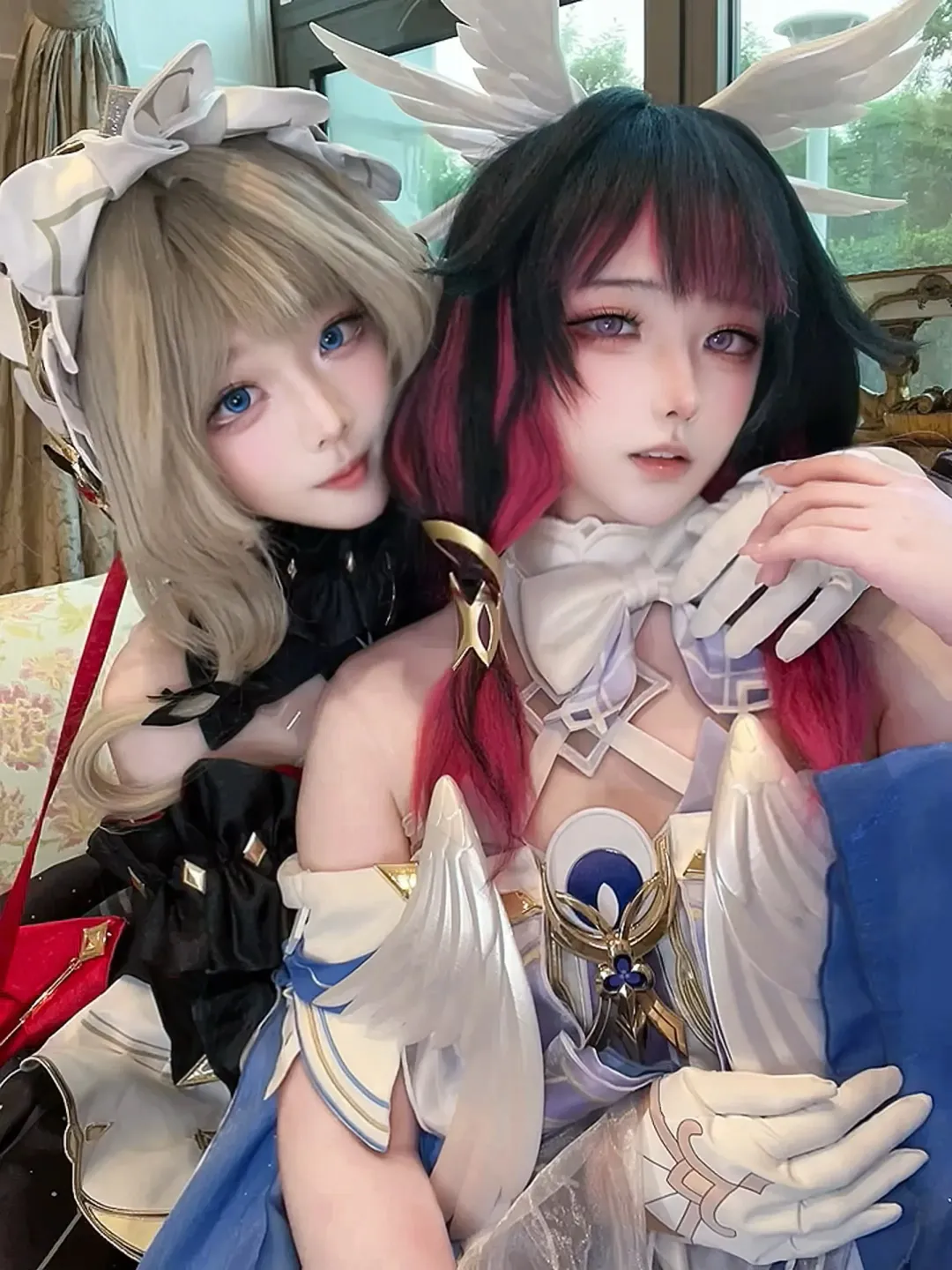 【桑多涅cos】原神至冬的优雅与神秘 - 第 1 张