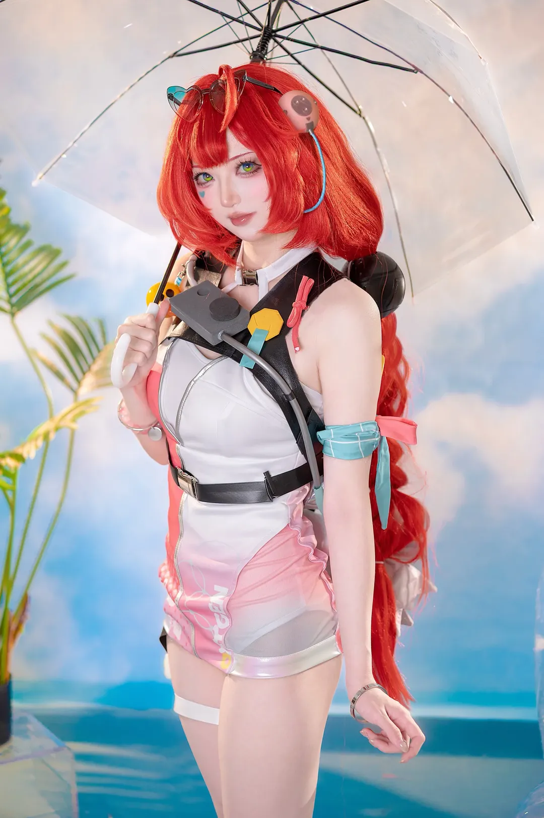 [Ukinami Yuzuha Cosplay] Freezing the Last Trace of Summer in a Bubble - Image 4