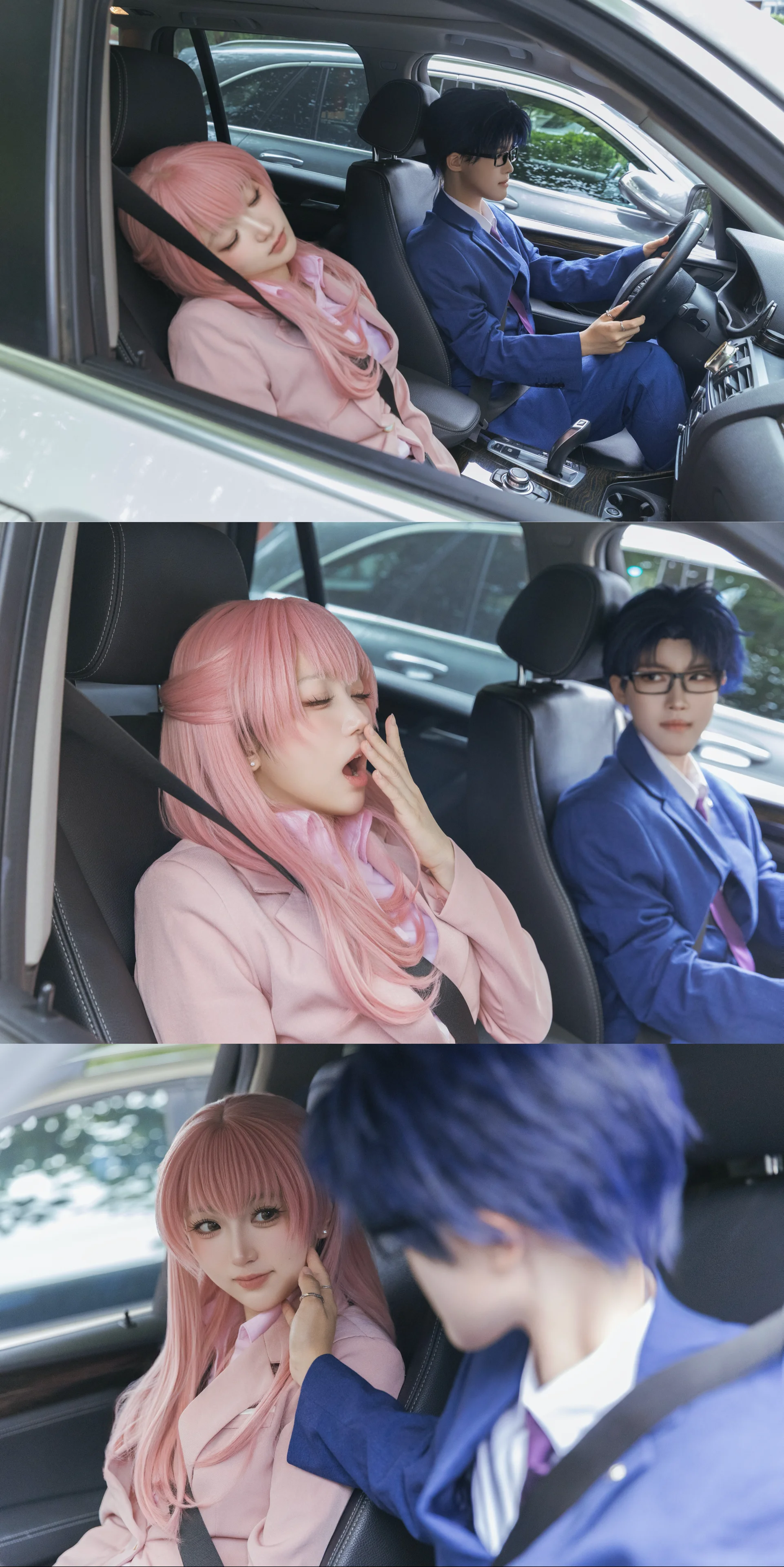 【桃瀬成海コスプレ】『ヲタクに恋は難しい』、社畜の日常に浸る微醺なアフター5 - 1 枚目
