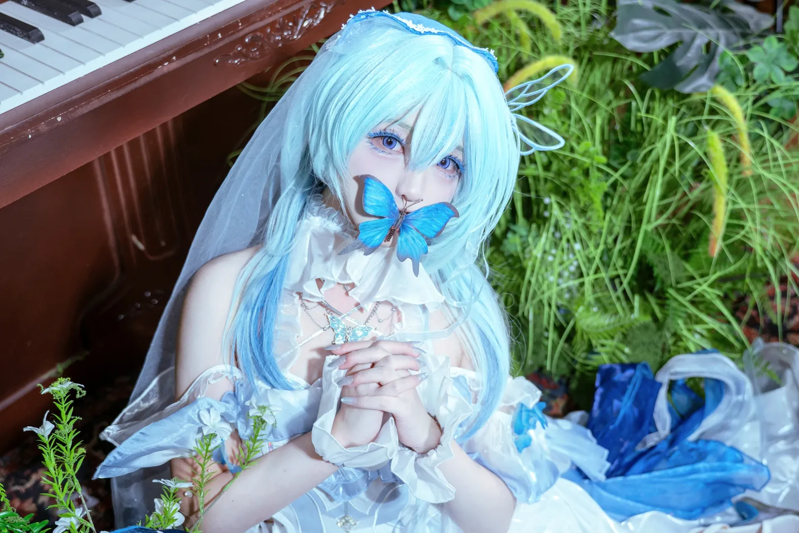 【守岸人cos】鸣潮里的那一抹幽蓝与宁静 - 第 1 张