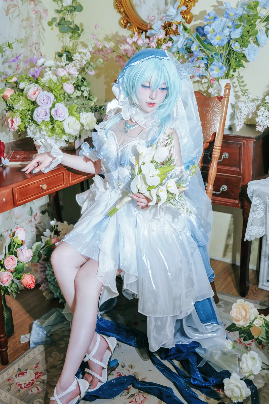 【守岸人cos】鸣潮里的那一抹幽蓝与宁静 - 第 2 张