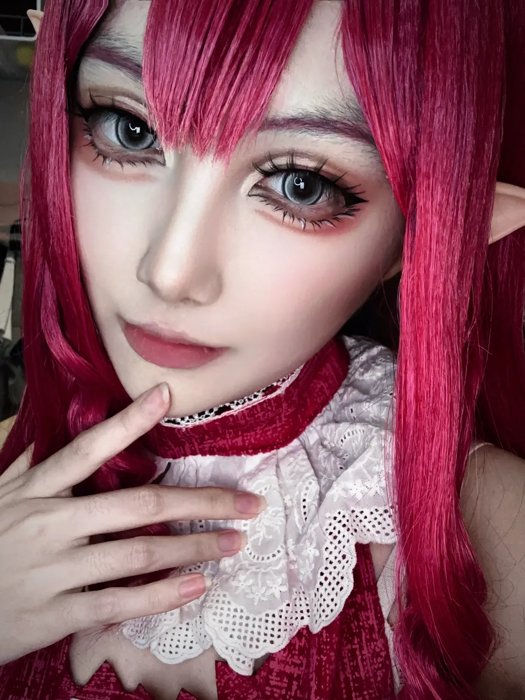 【芭萬希cos】fgo水妖崔的毛茸茸冬日穿搭，反差感拉滿 - 第 1 張