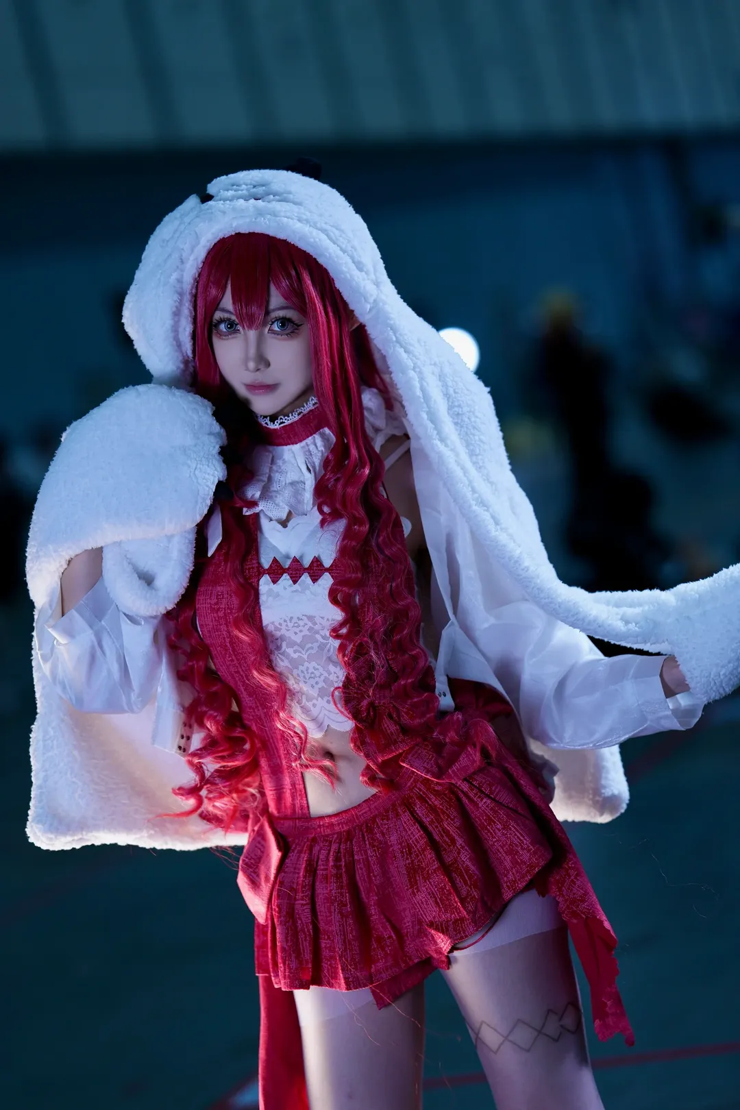 【芭萬希cos】fgo水妖崔的毛茸茸冬日穿搭，反差感拉滿 - 第 2 張