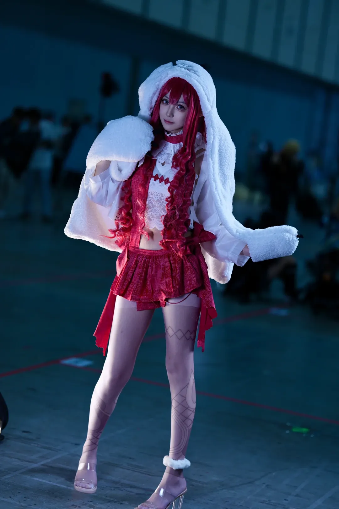 【芭萬希cos】fgo水妖崔的毛茸茸冬日穿搭，反差感拉滿
