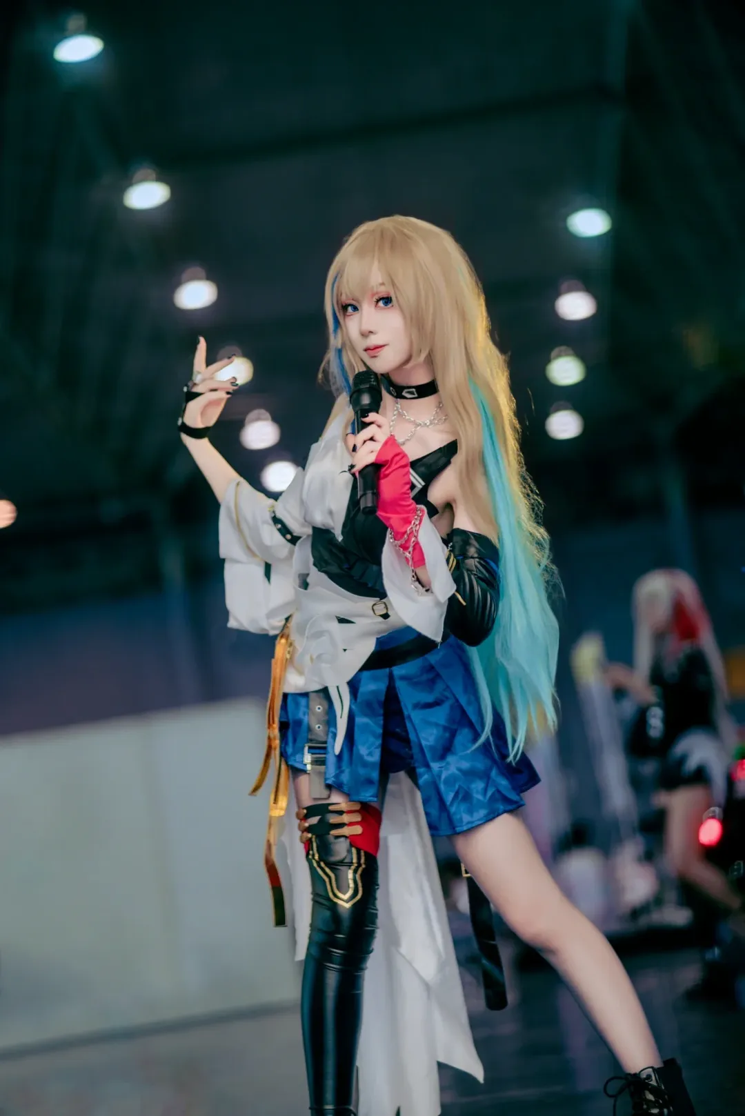【希露瓦cos】成都CD29场照，贝洛伯格老姐的舞台瞬间
