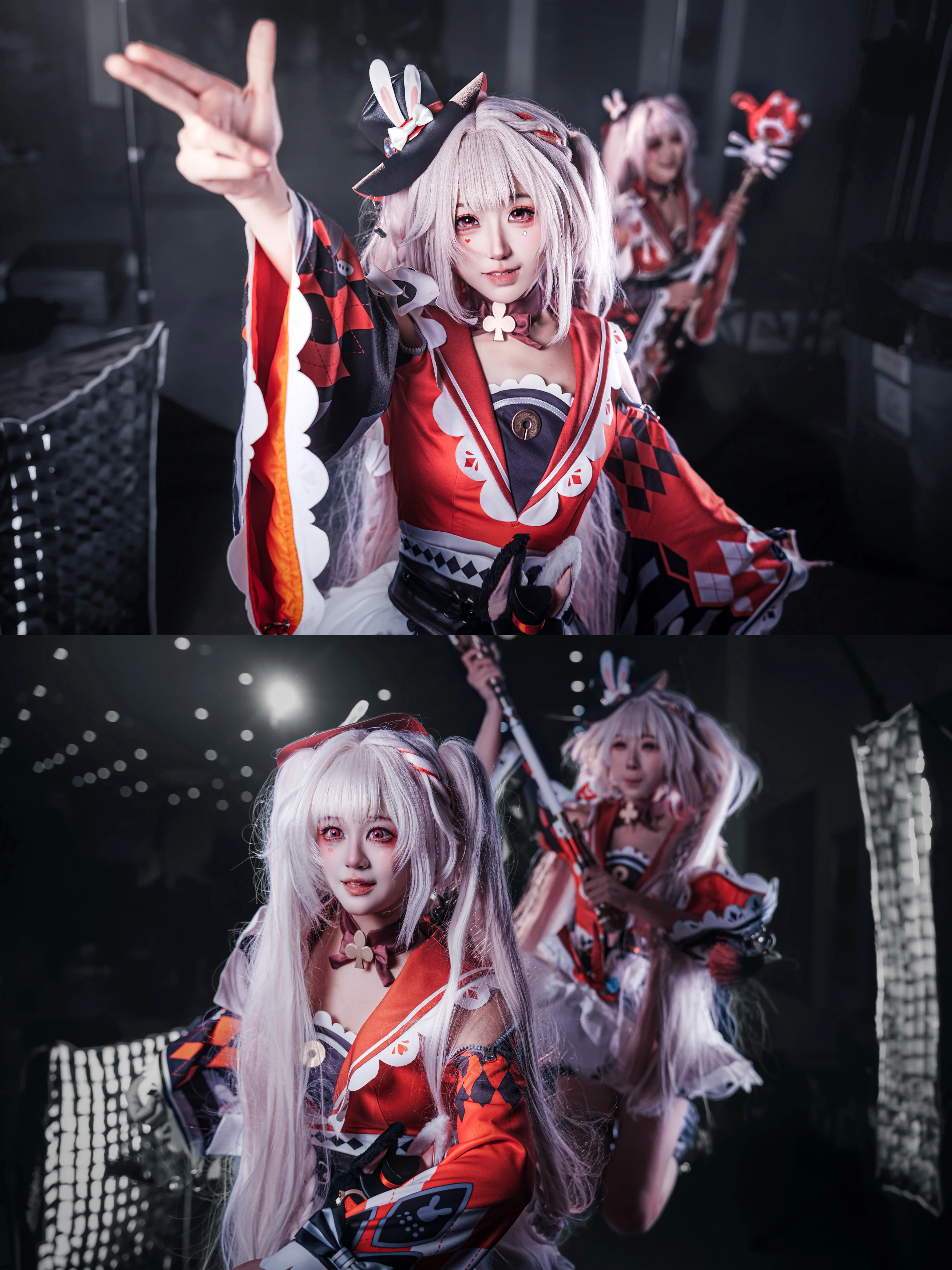 【火花cos】崩坏星穹铁道，暗调光影里的喵喵锤火花 - 第 1 张