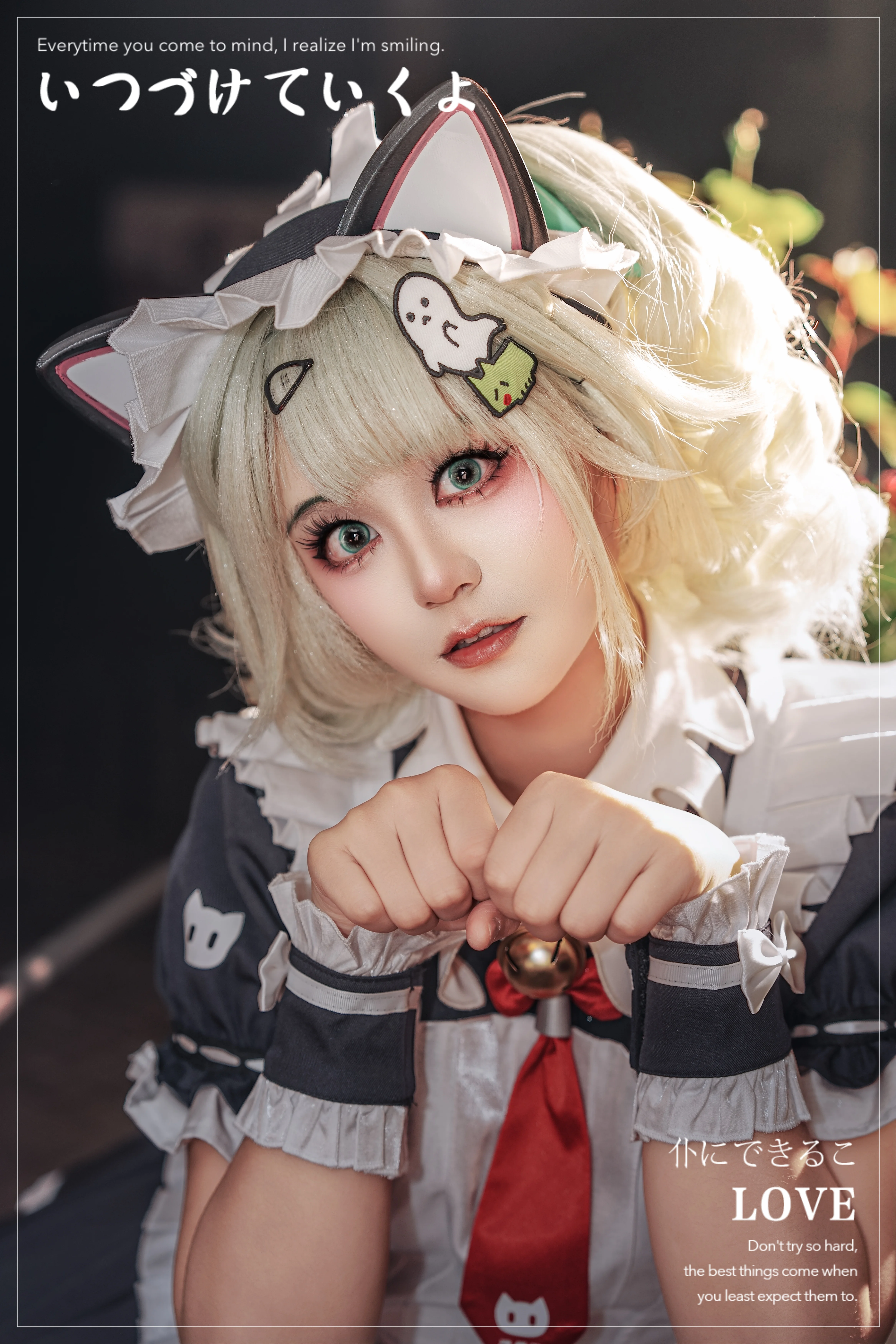 【千夏cos】绝区零女仆装，这只薄荷小猫我来守护 - 第 2 张