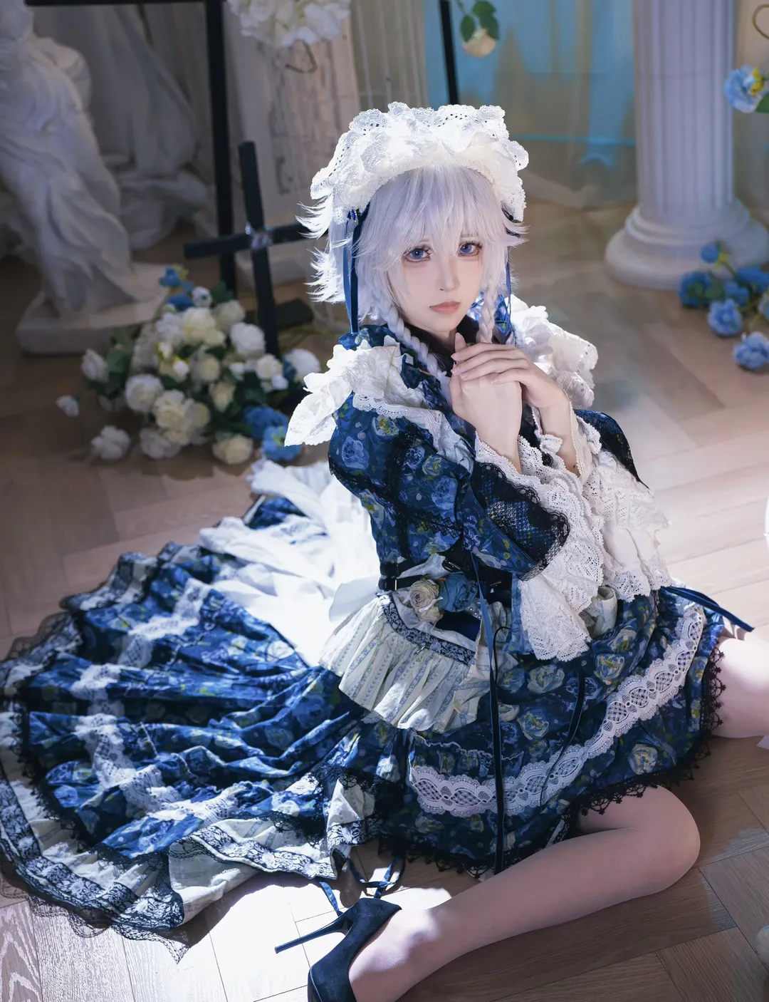 【十六夜咲夜cos】完美女仆的收尾，东方project经典再现