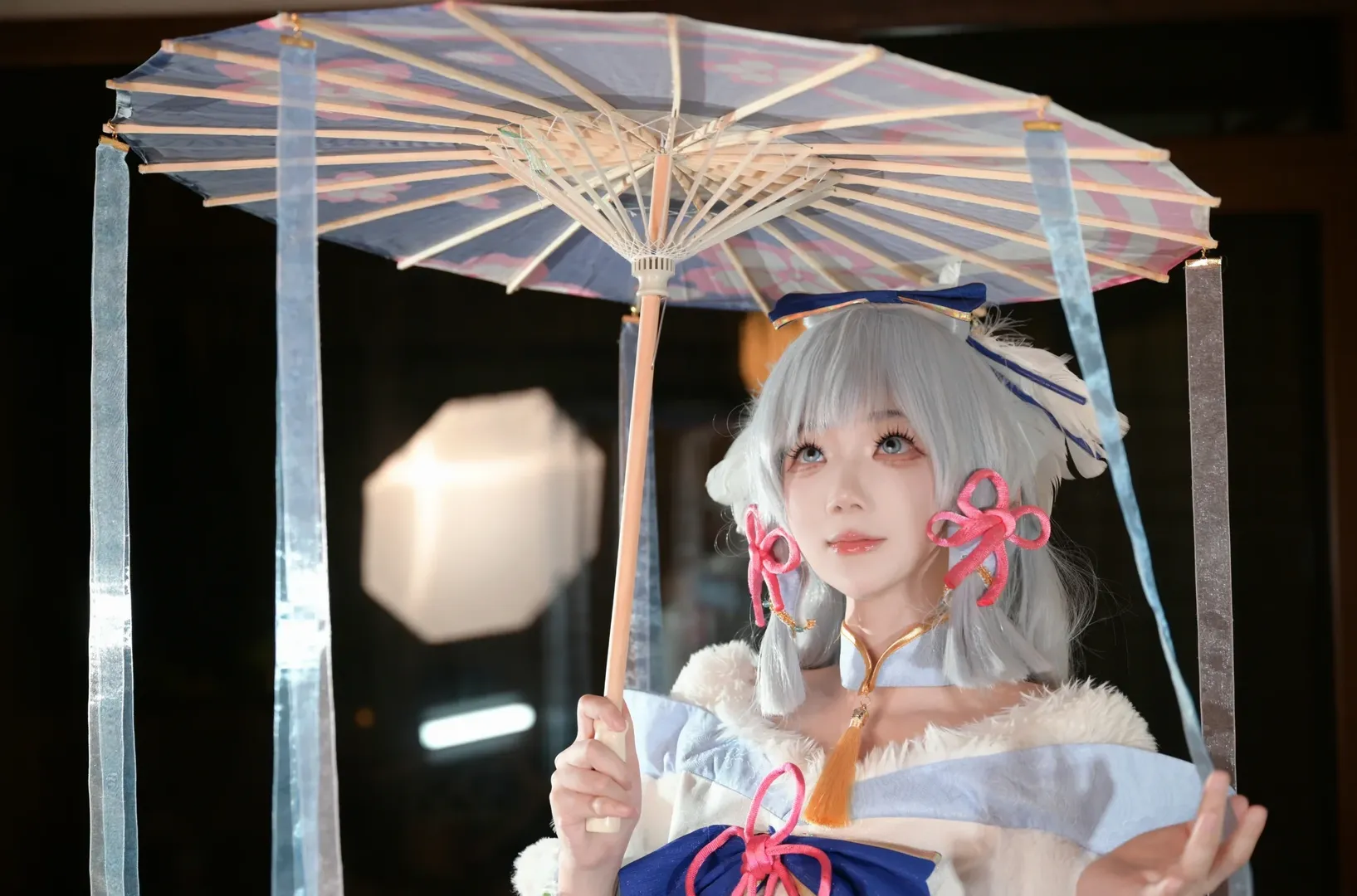 【神里绫华cos】优雅与清冷并存的春日午后 - 第 2 张