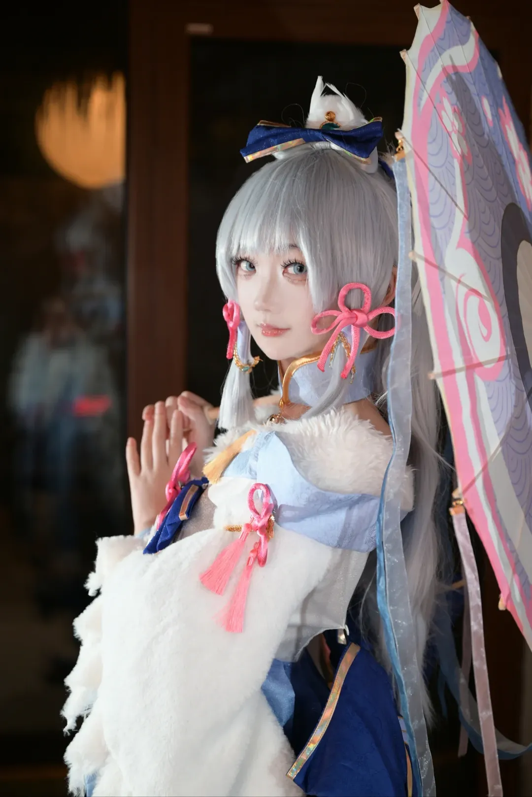 【神里绫华cos】优雅与清冷并存的春日午后 - 第 3 张