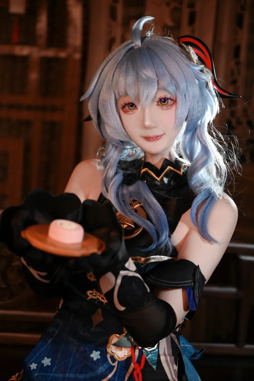 【甘雨cos】海灯节的万家灯火，和你一起共度中秋 - 第 4 张