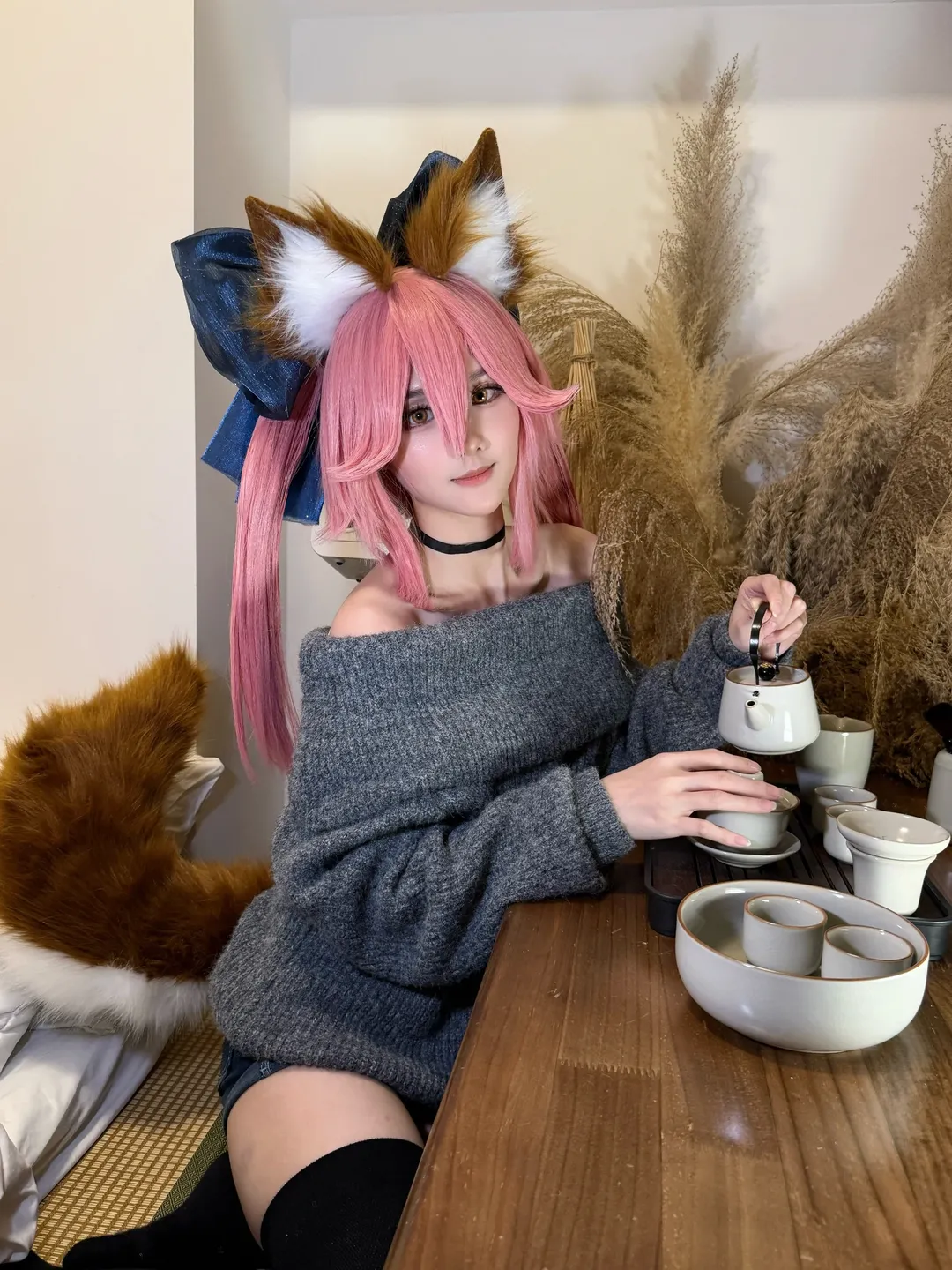 【玉藻前cos&sabercos】Fate/Grand Order 一月小分队生日作
