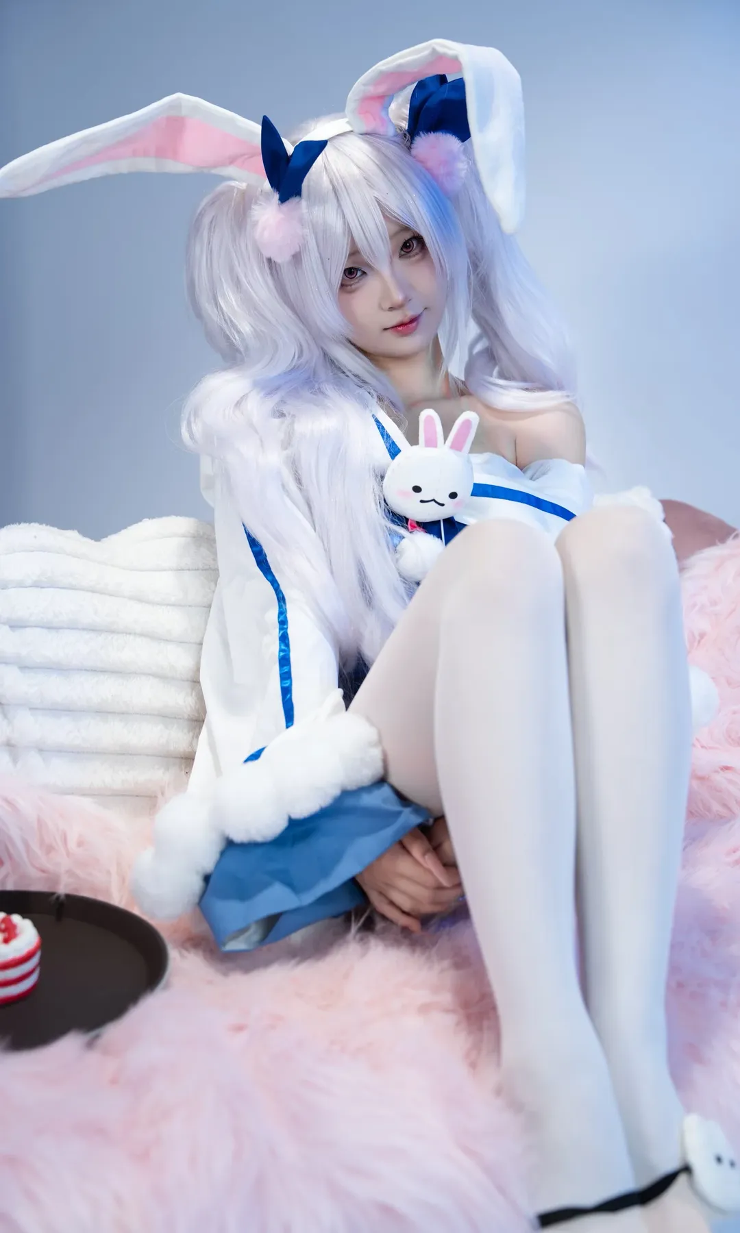 【ラフィー コスプレ】アズールレーン：気だるげなバニーガールの撮影記録 - 5 枚目