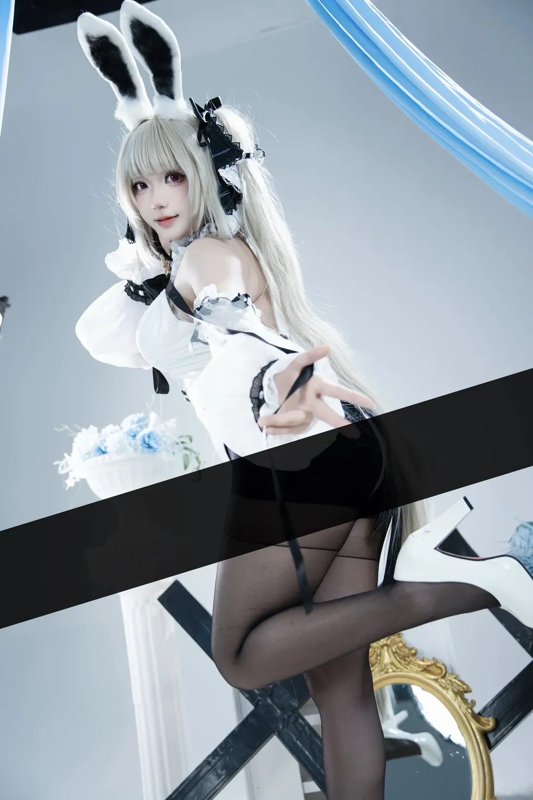 【可畏cos】碧蓝航线兔女郎，清甜交织的棚拍记录 - 第 4 张