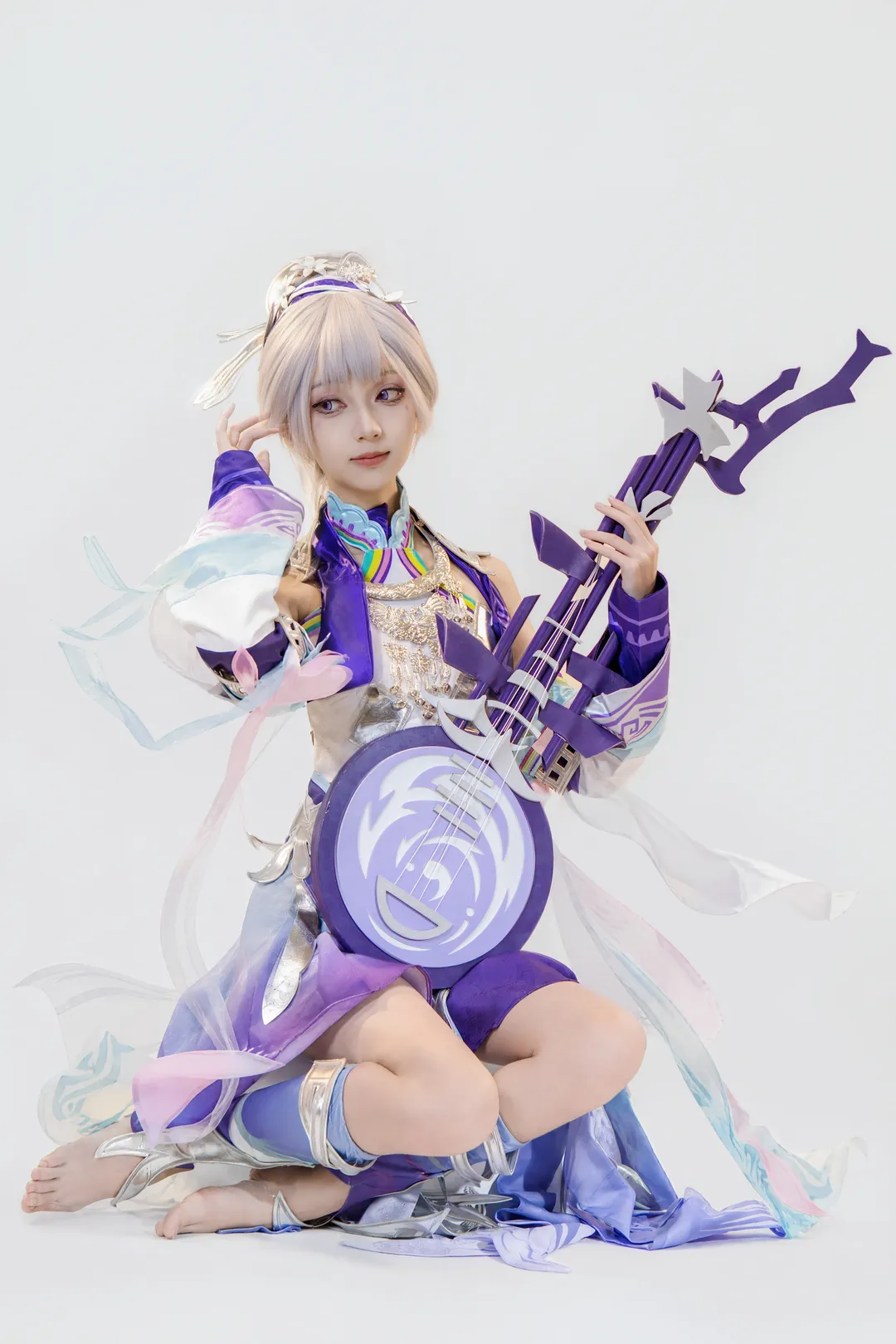 【杨玉环cos】王者荣耀银翎春语，借一曲琵琶行诉尽东方韵味 - 第 3 张