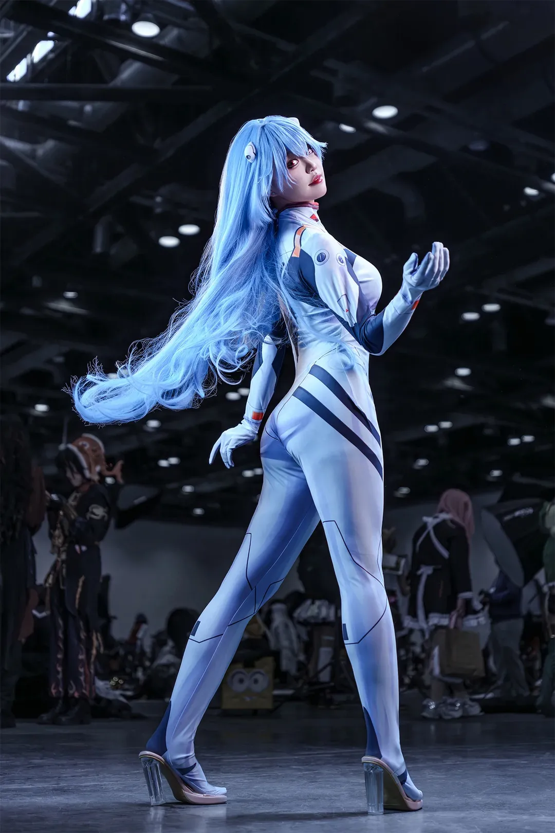 【綾波麗cos】新世紀福音戰士的膠衣造型，漫展現場光影記錄 - 第 3 張