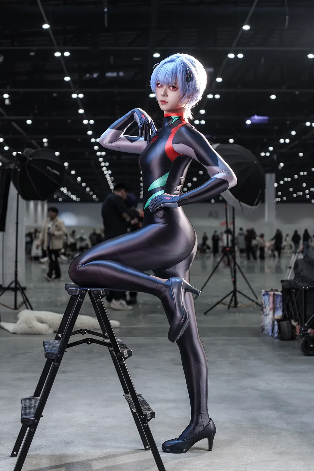 【绫波丽cos】新世纪福音战士肯豆风漫展拍摄初体验