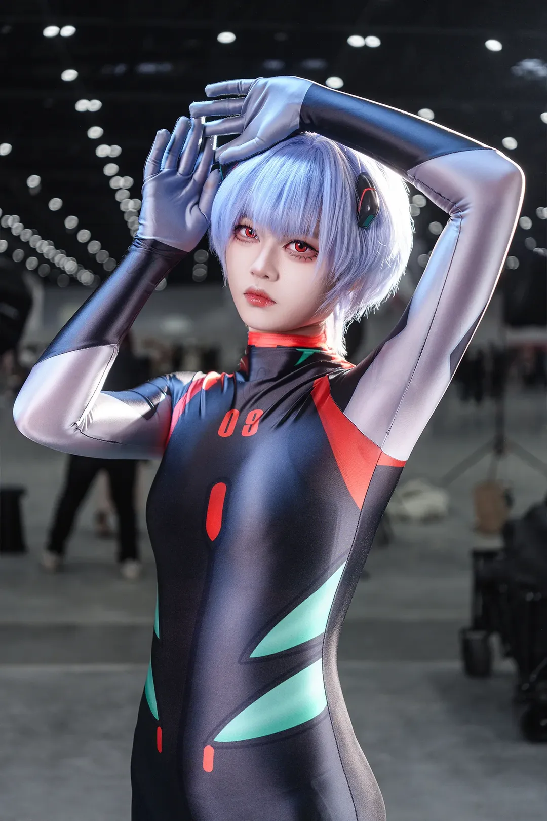 【綾波麗cos】穿著新世紀福音戰士的膠衣，拍出肯豆風的漫展時尚感 - 第 4 張