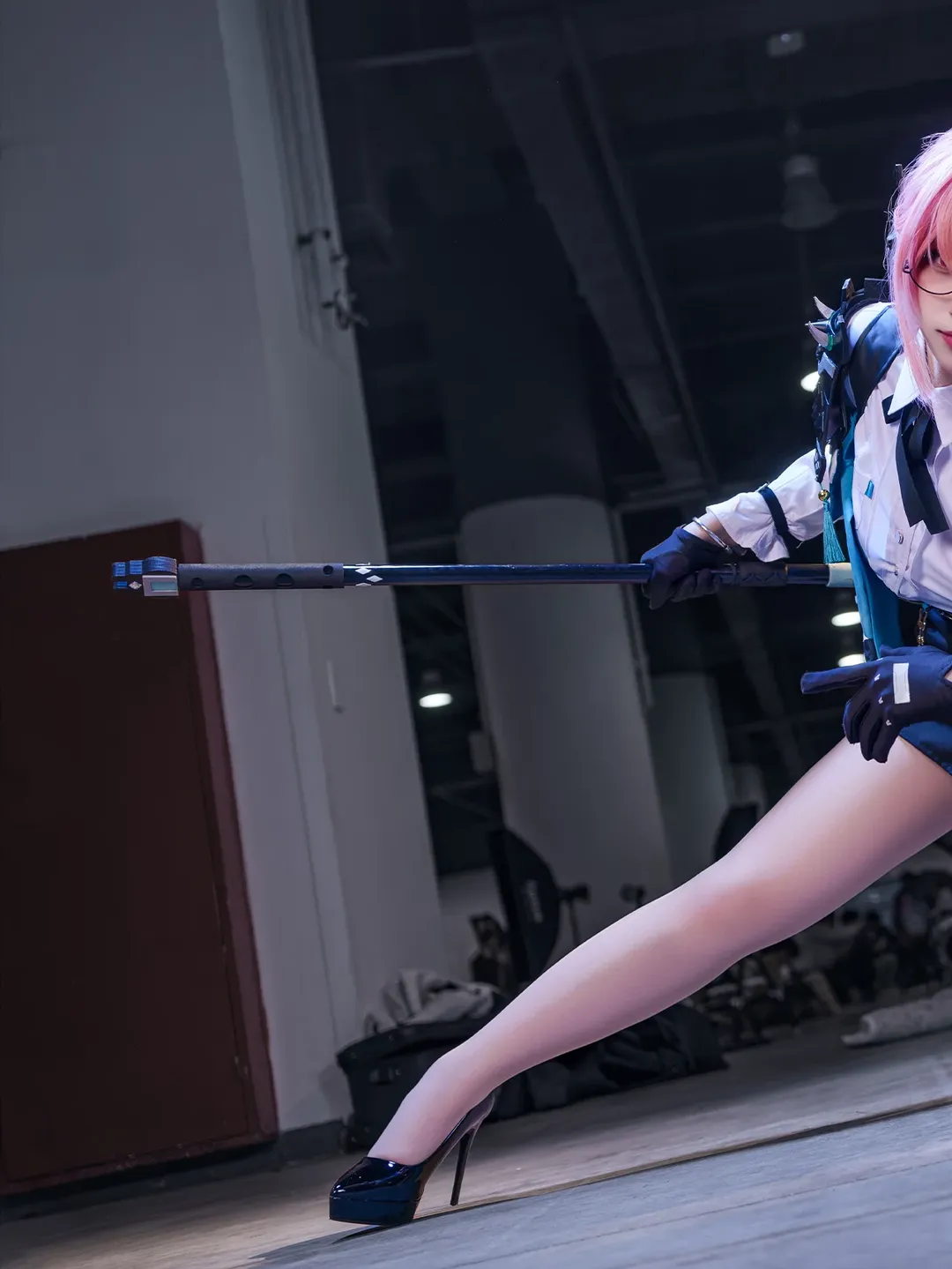 【月城柳コスプレ】対空6課副課長のイベント写真体験 - 2 枚目