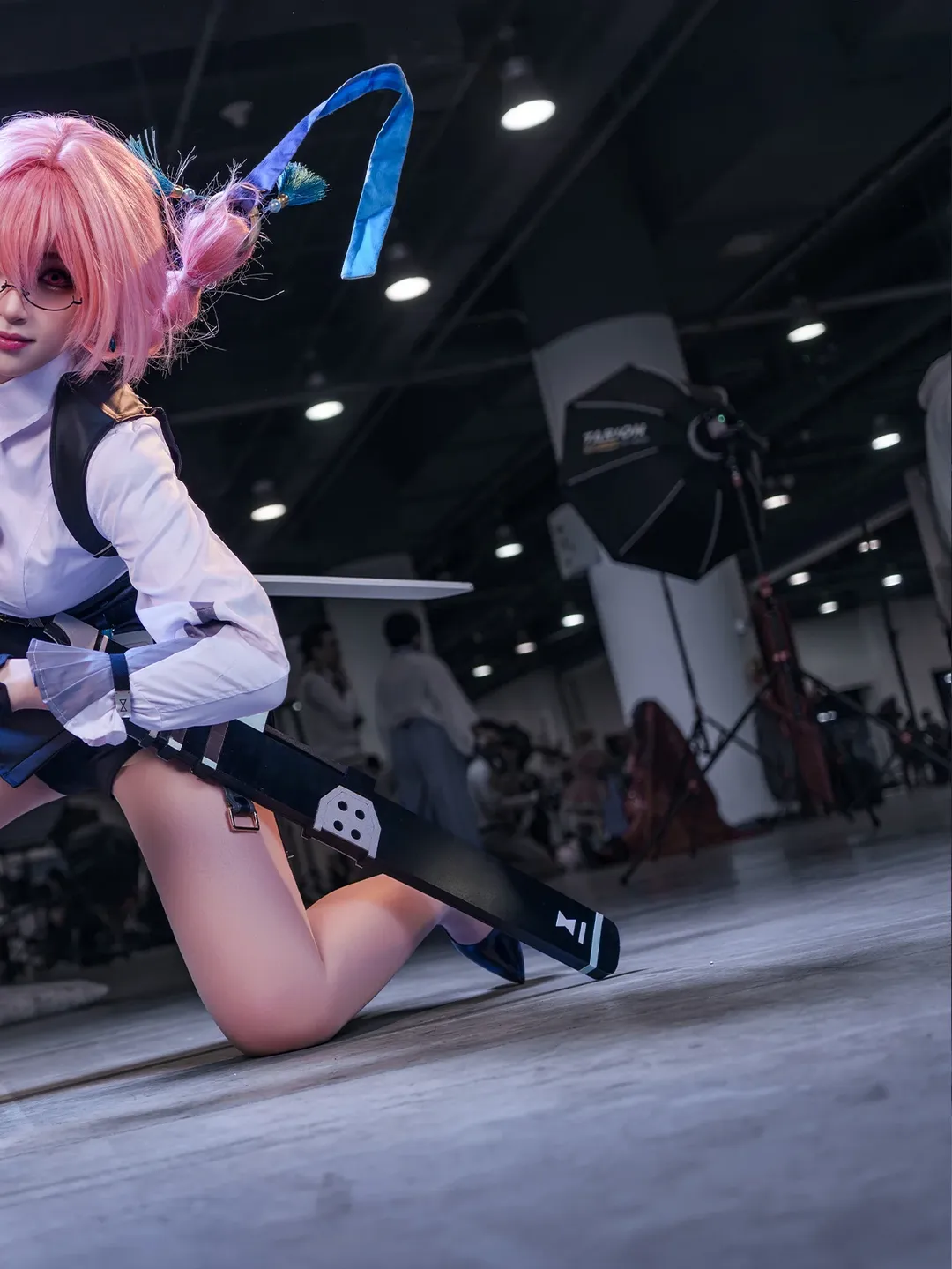 【月城柳コスプレ】対空6課副課長のイベント写真体験 - 3 枚目