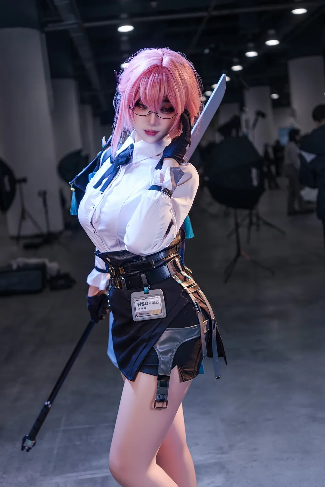 【月城柳コスプレ】対空6課副課長のイベント写真体験 - 4 枚目