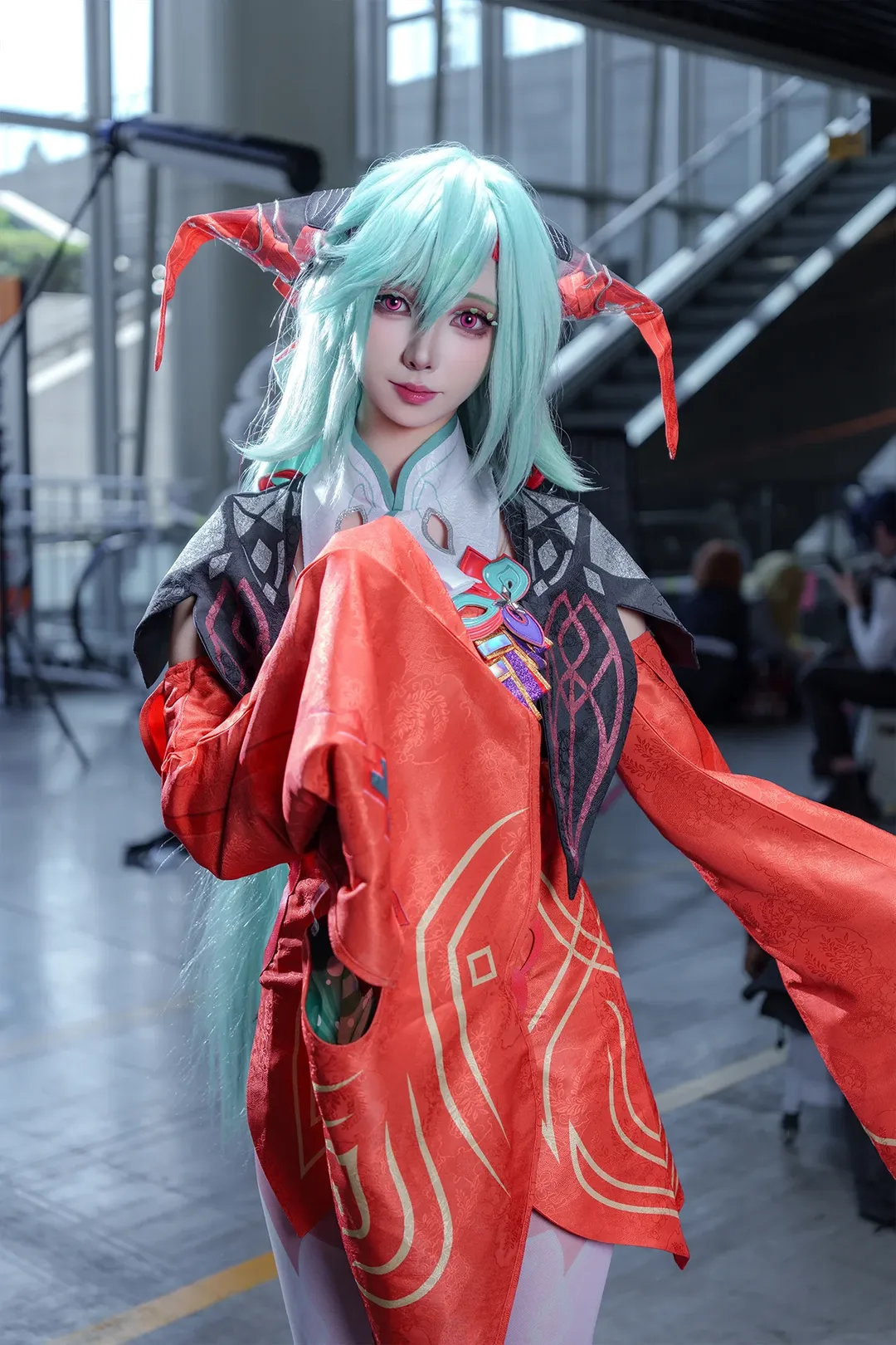 【少司縁 コスプレ】オナー・オブ・キングスの占い師、IJoyイベント写真シェア - 1 枚目