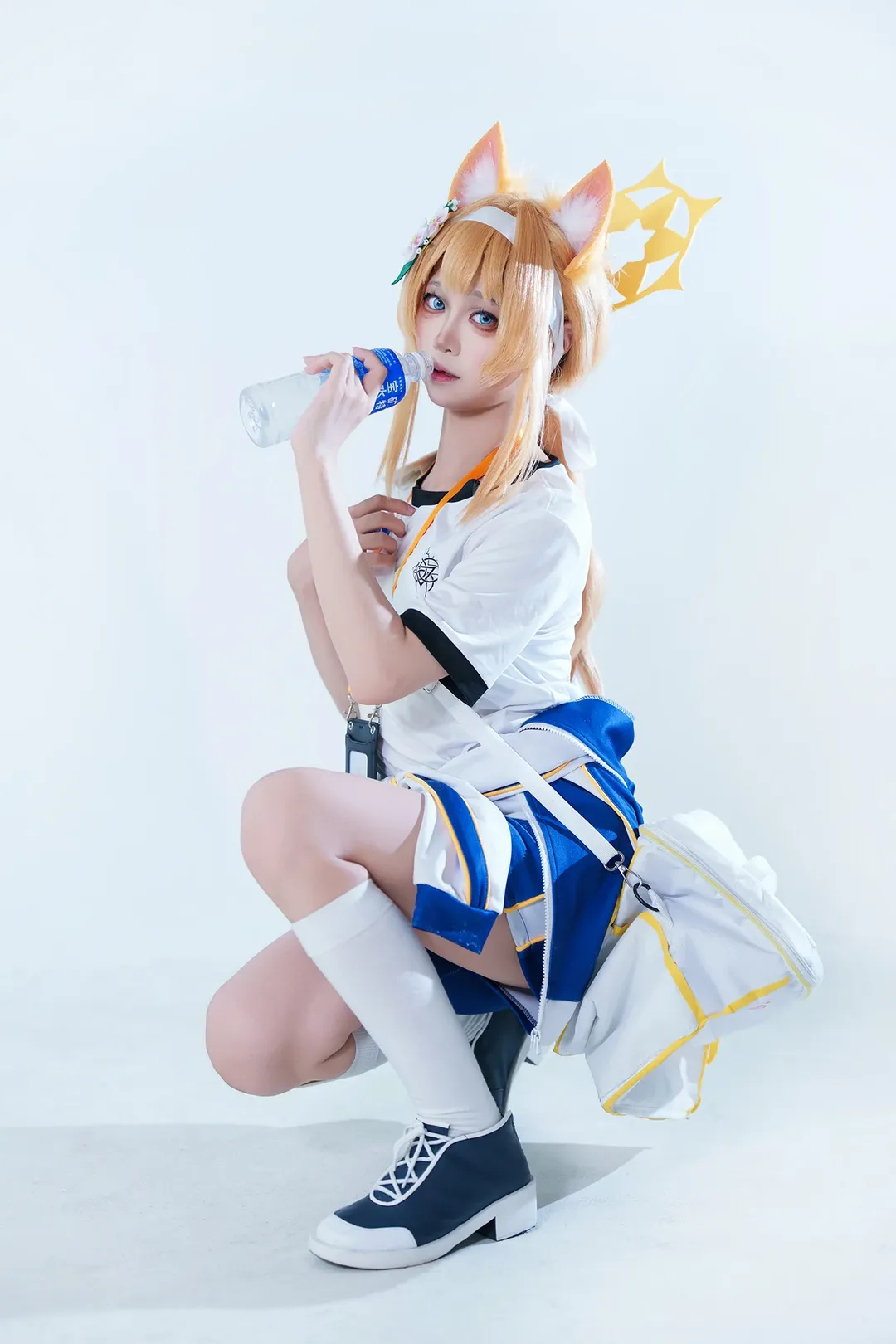 【玛丽cos】蔚蓝档案体操服玛丽，Sensai一起运动吧