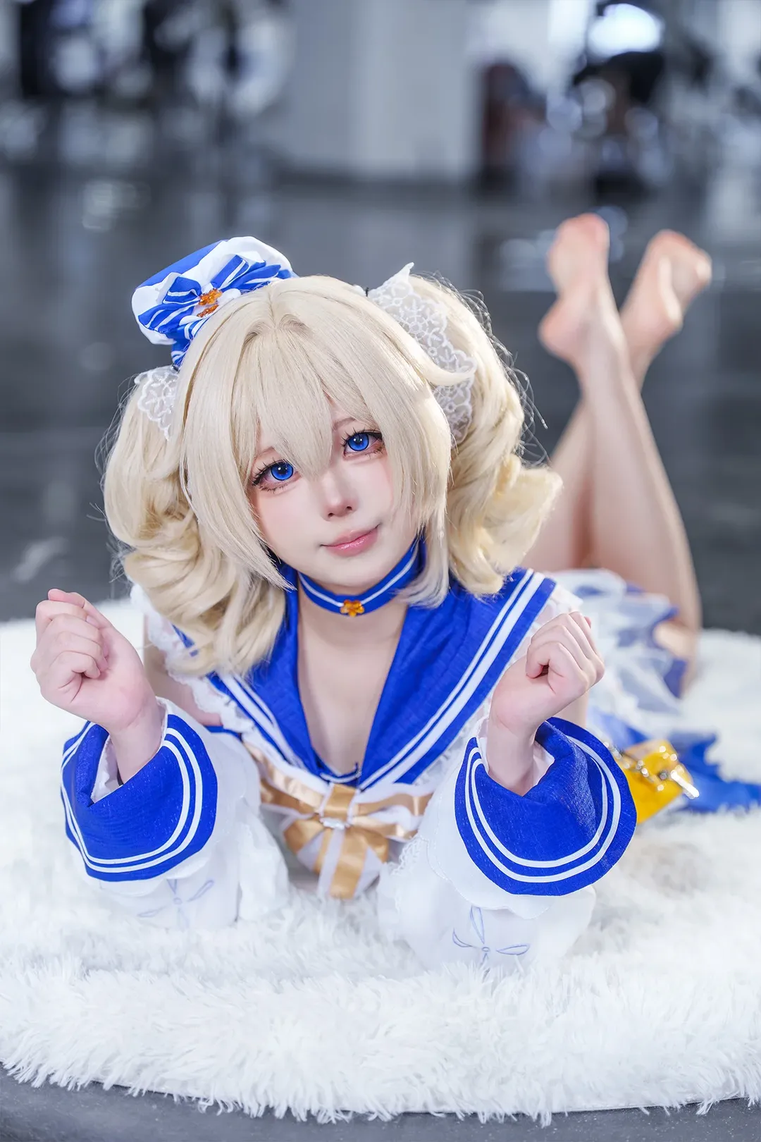 【芭芭拉cos】原神夏日水着，治愈系闪耀登场 - 第 1 张