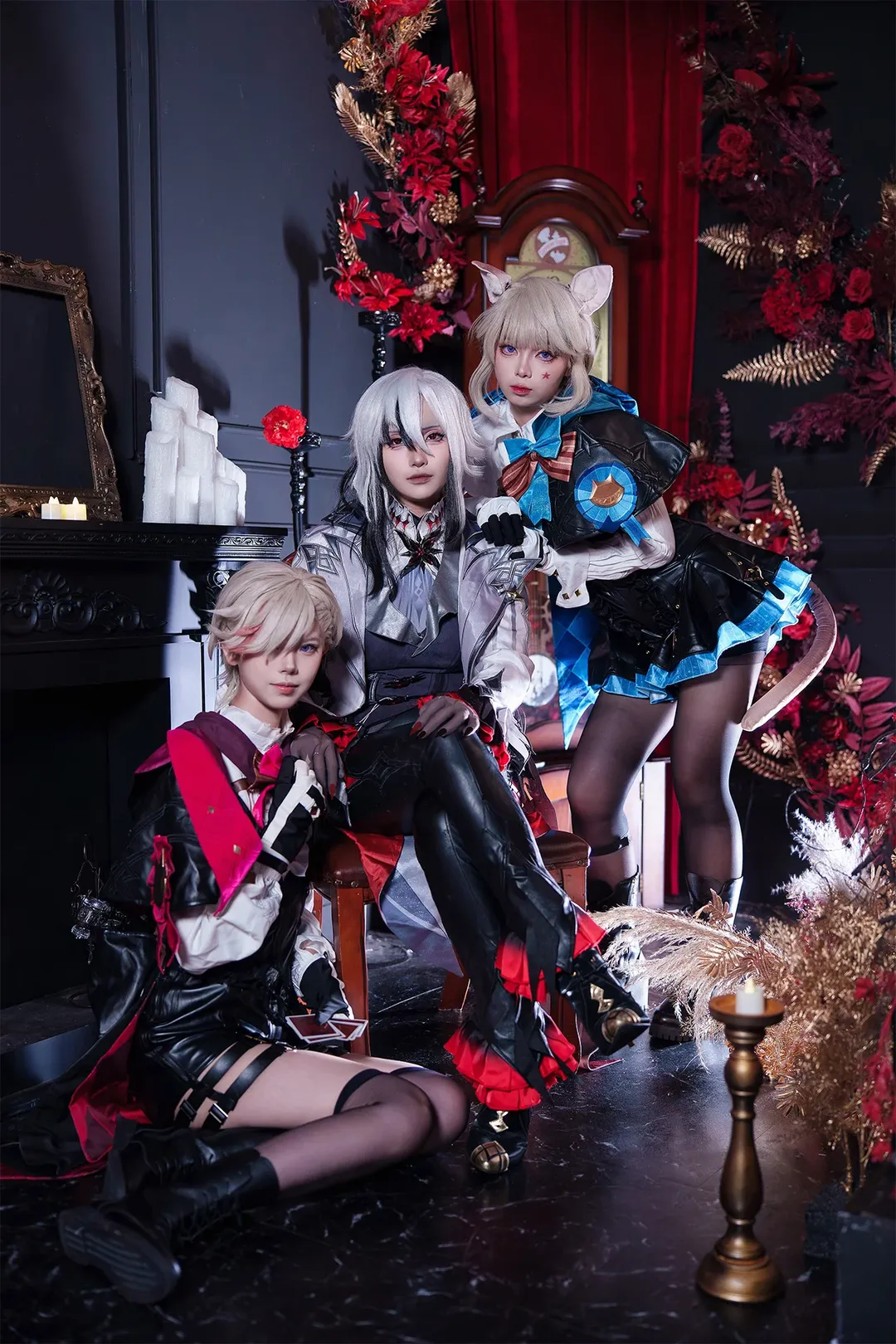【Lyney, Lynette & The Knave Cosplay】Genshin Impact House of the Hearth All-Member Gathering - Image 1