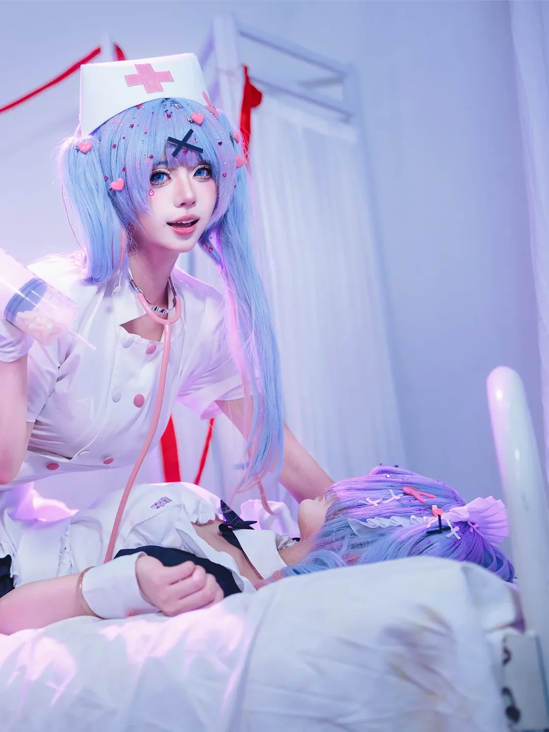 【初音未来cos】兔子洞护士的诊疗时刻 - 第 4 张