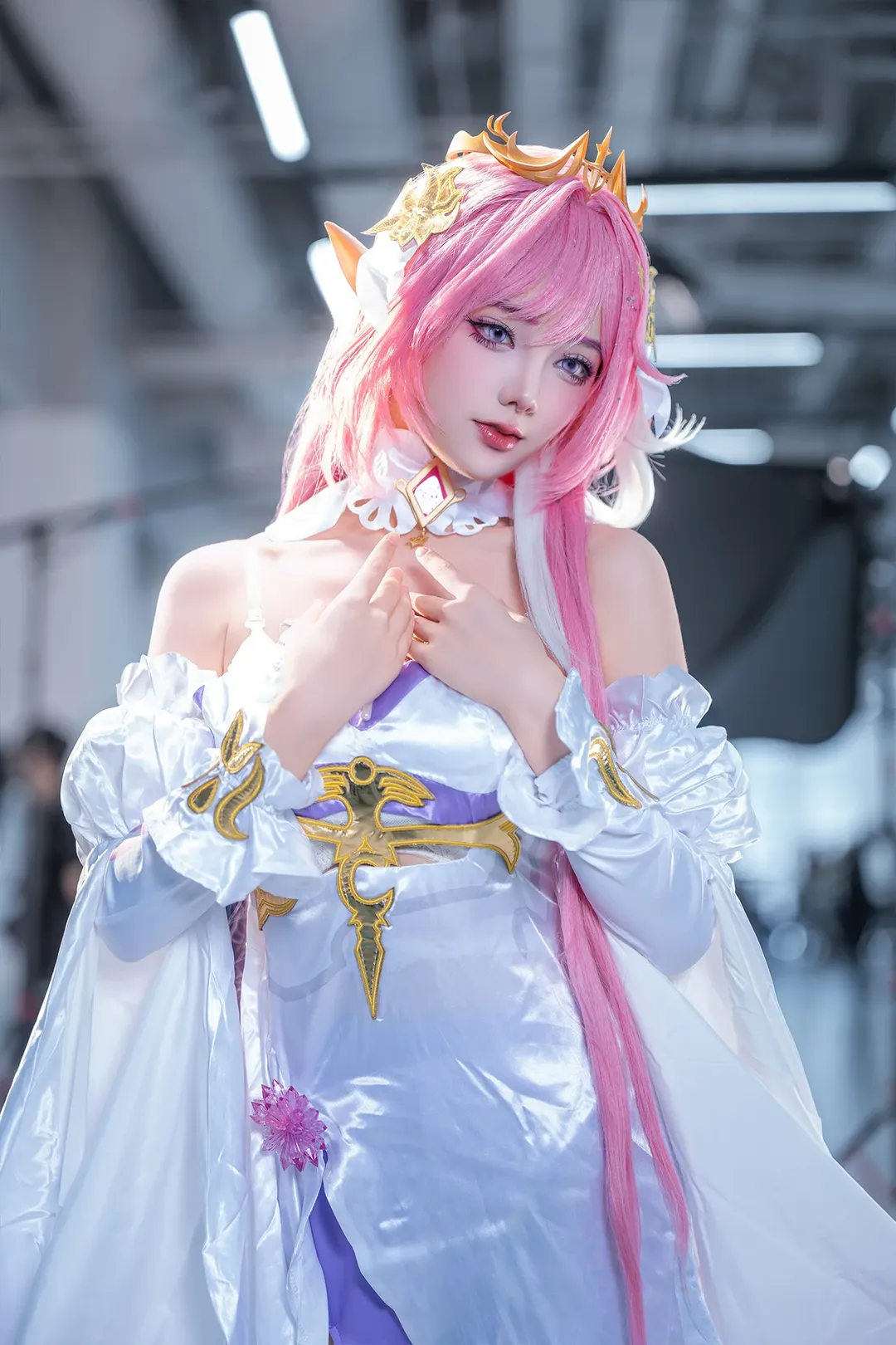 【爱莉希雅cos】崩坏3场照，人之律者的真我瞬间 - 第 4 张