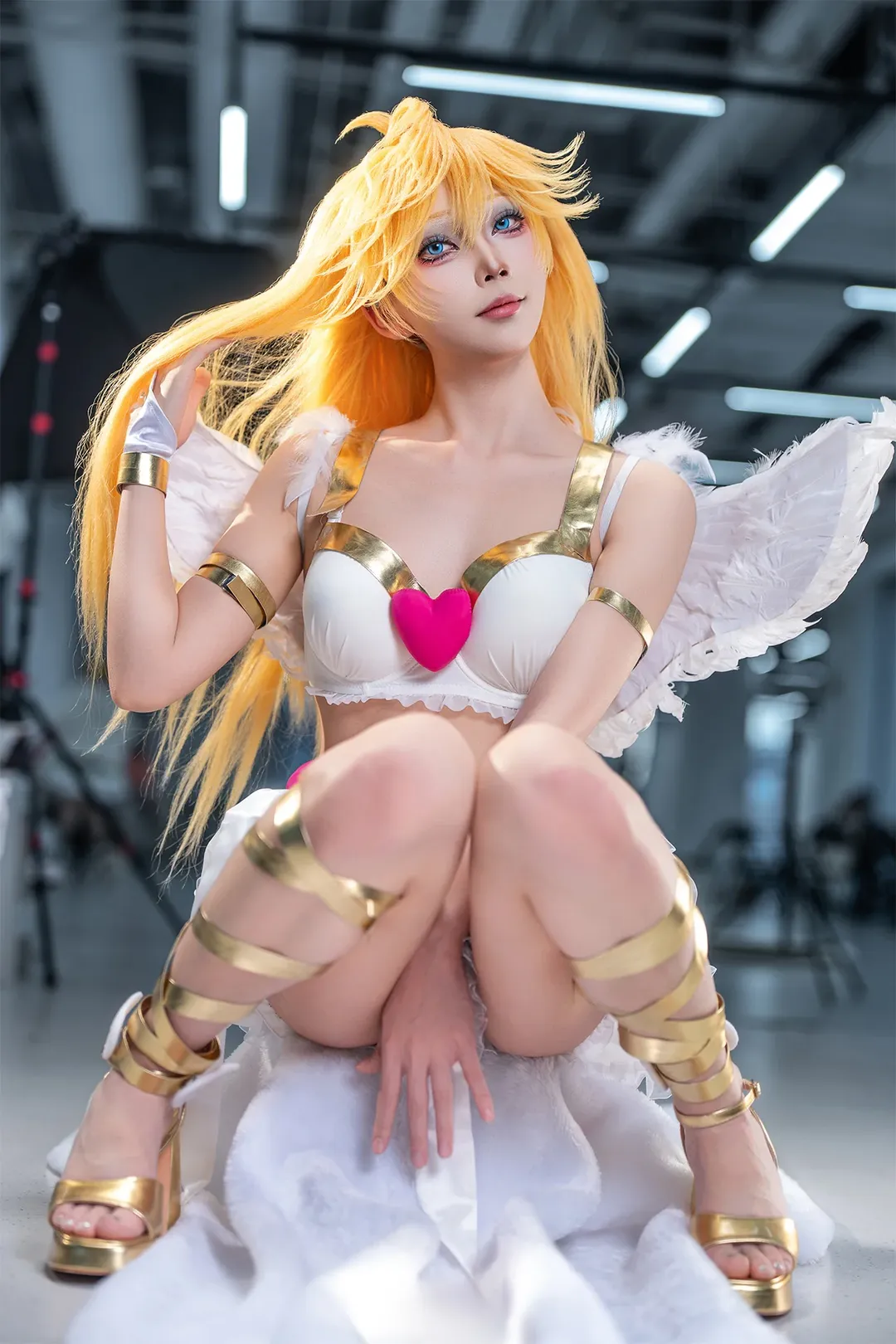 【pantycos】吊带袜天使的白色羽翼漫展返图 - 第 2 张