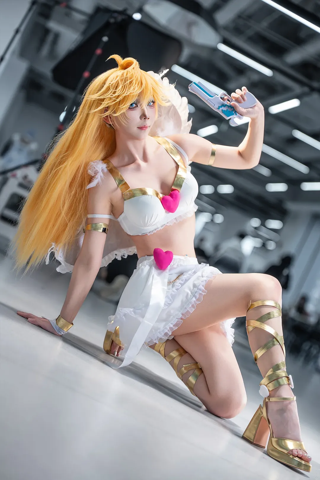 【pantycos】吊带袜天使的白色羽翼漫展返图 - 第 3 张