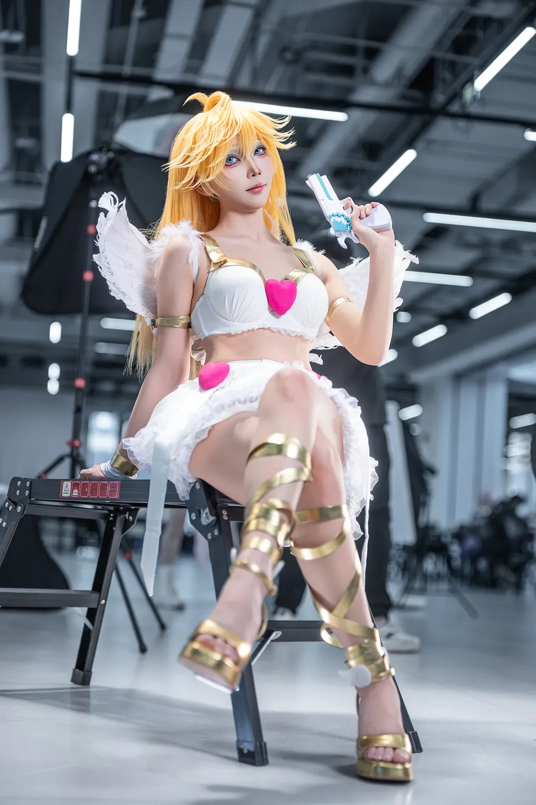 【pantycos】吊带袜天使的白色羽翼漫展返图 - 第 4 张
