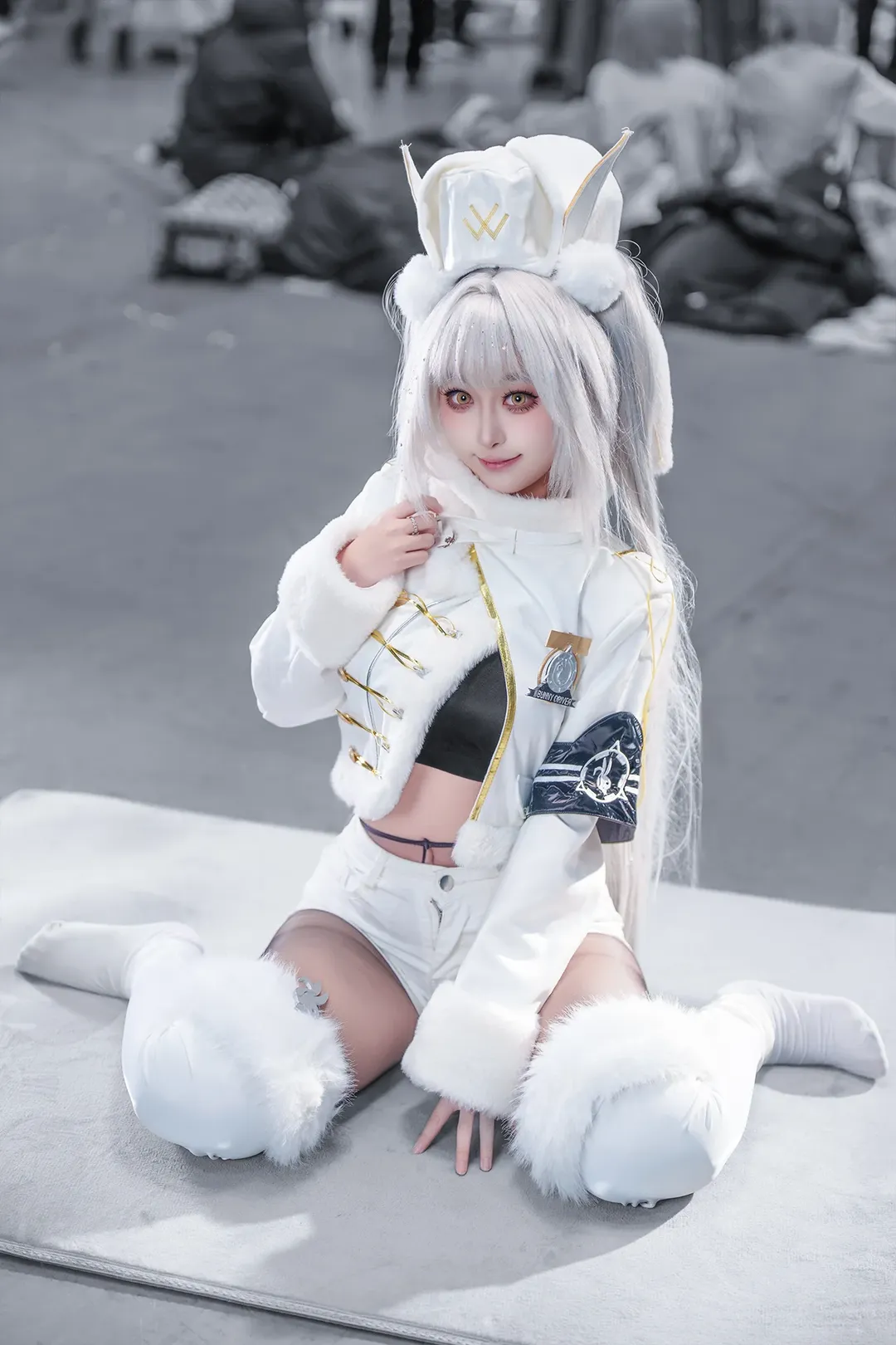 【白兔布兰儿cos】胜利女神新的希望，蓄势待发的幸运特快车 - 第 4 张