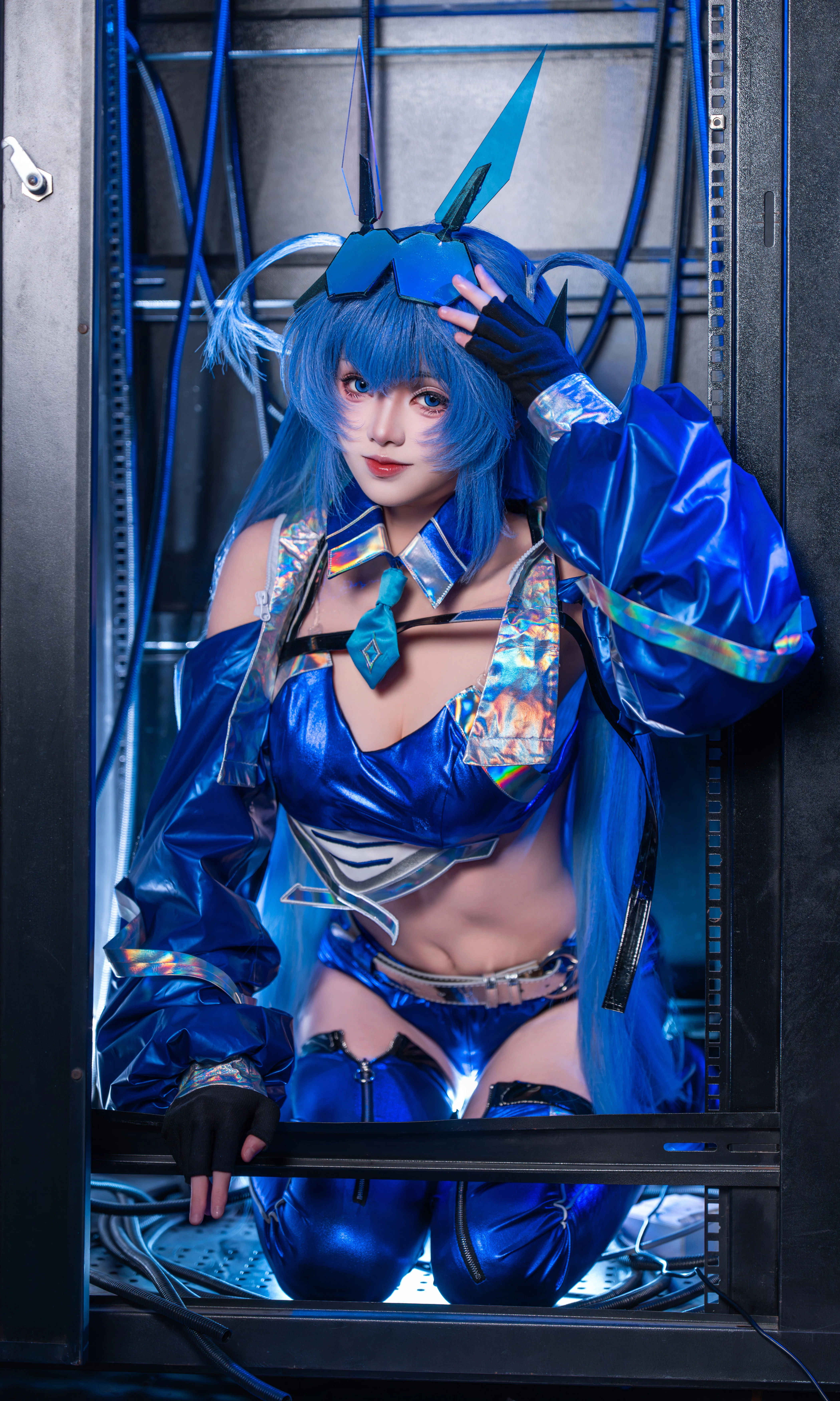 【新澤西cos】碧藍航線賽車服，歡迎指揮官上車！ - 第 3 張
