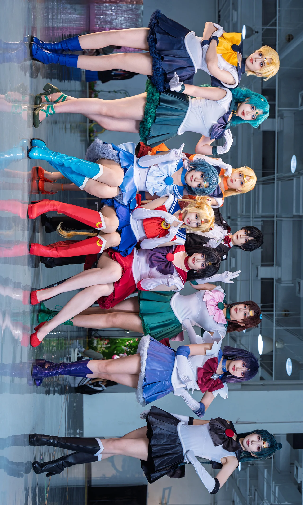 [Sailor Moon Cosplay] Sailor Moon: Full Cast Assembly of Retro Anime for Veteran Otaku - Image 1