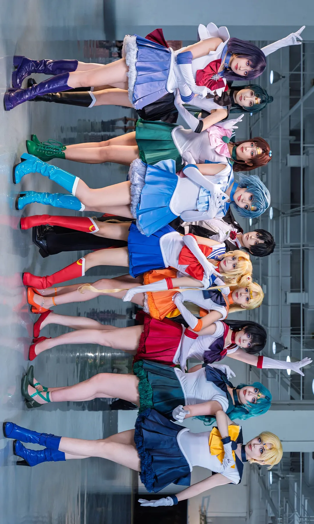 【セーラー ムーン コスプレ】『美少女戦士セーラームーン』希望の光が永遠に輝く夏の全員集結 - 1 枚目