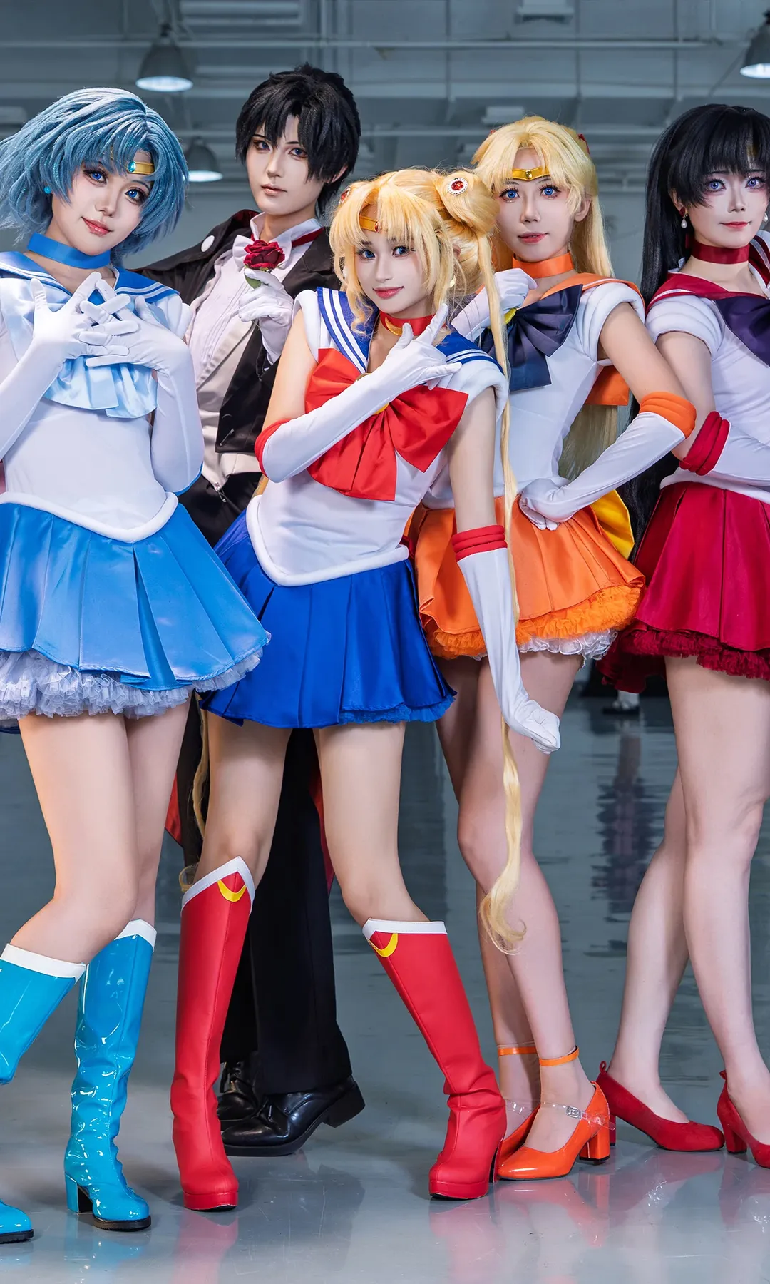 【セーラー ムーン コスプレ】『美少女戦士セーラームーン』希望の光が永遠に輝く夏の全員集結 - 3 枚目