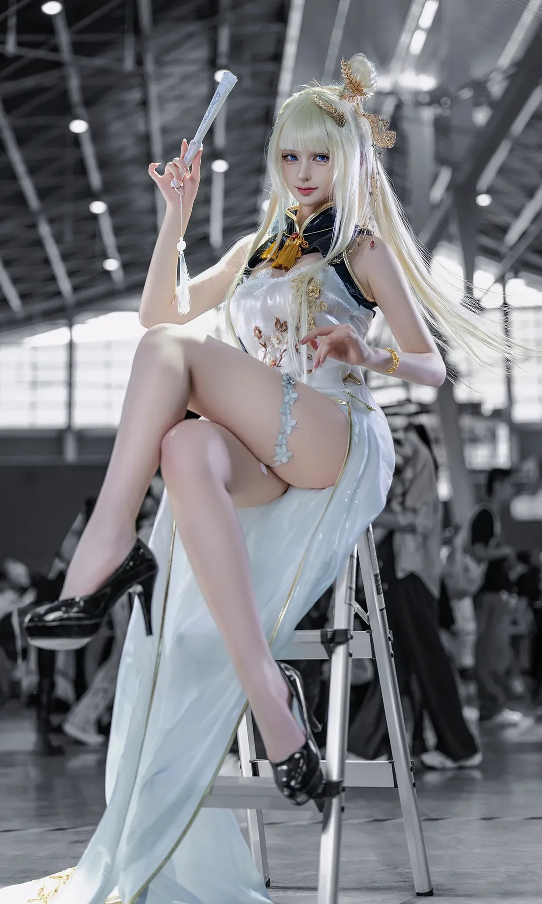 【皇冠cos】胜利女神新的希望，看看这套场照的细节